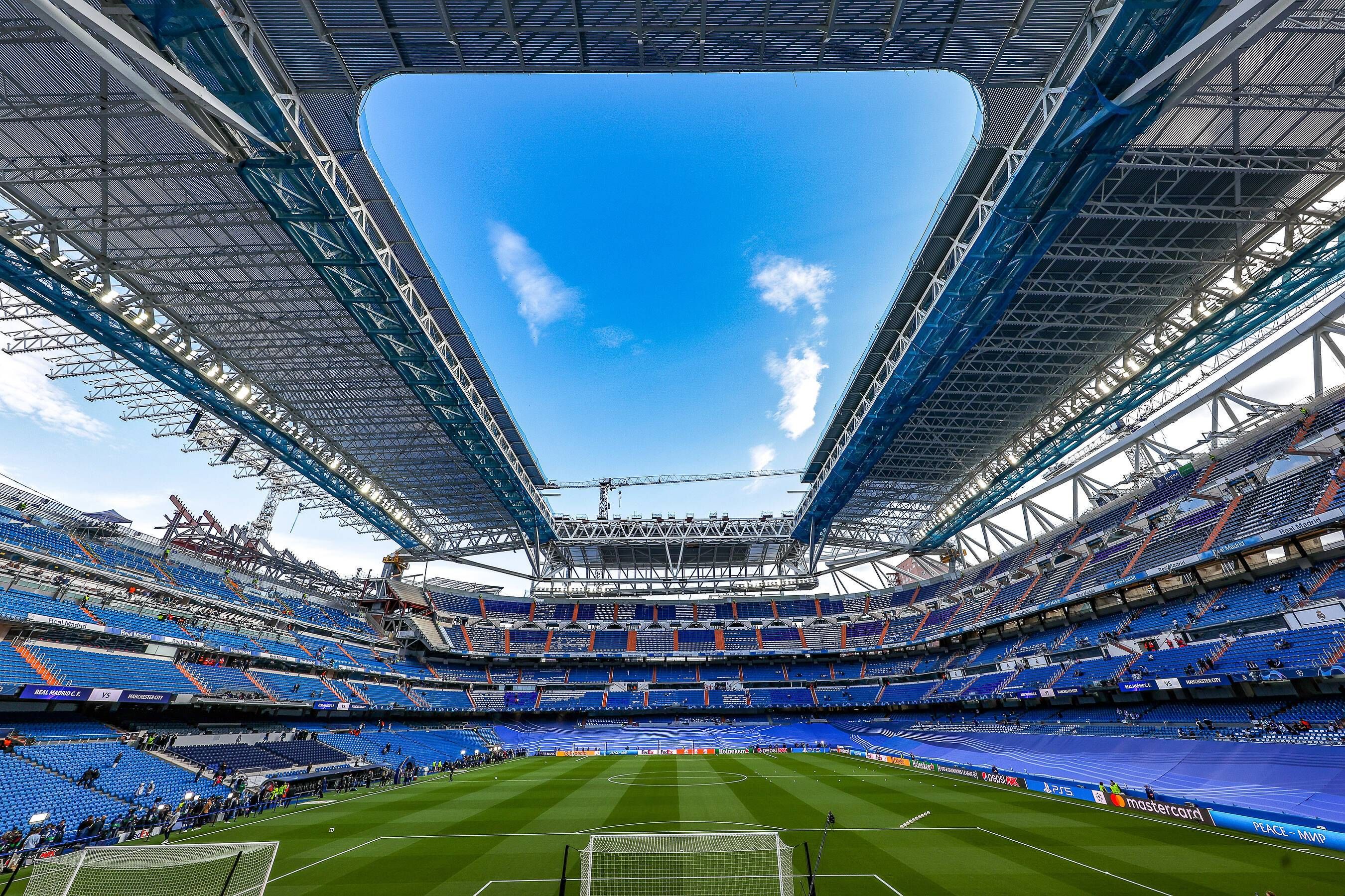  Santiago Bernabéu, estadio del Real Madrid.
