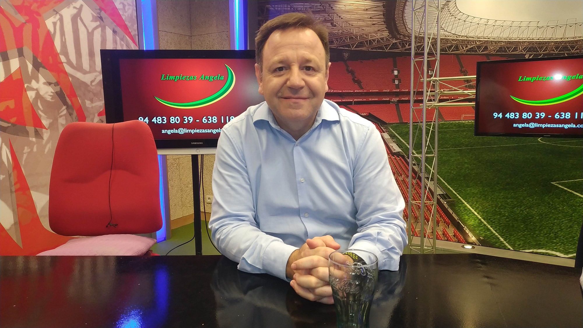  Borja Conde, socio del Athletic Club de Bilbao y contertulio de Tele Bilbao.