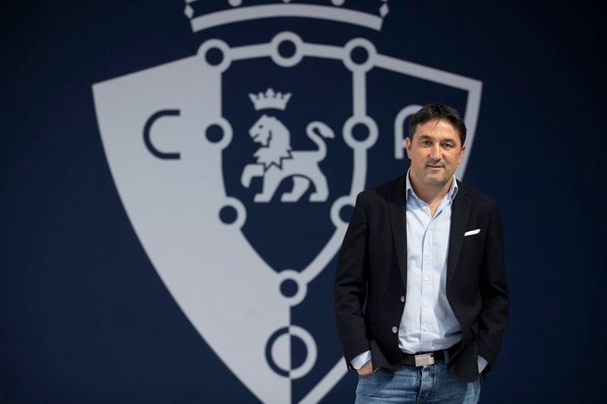 Braulio Vázquez, director deportivo de CA Osasuna hasta 2026.