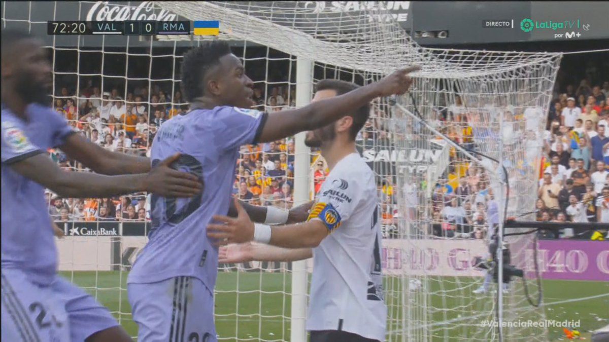 Capturas de televisión de Vinícius