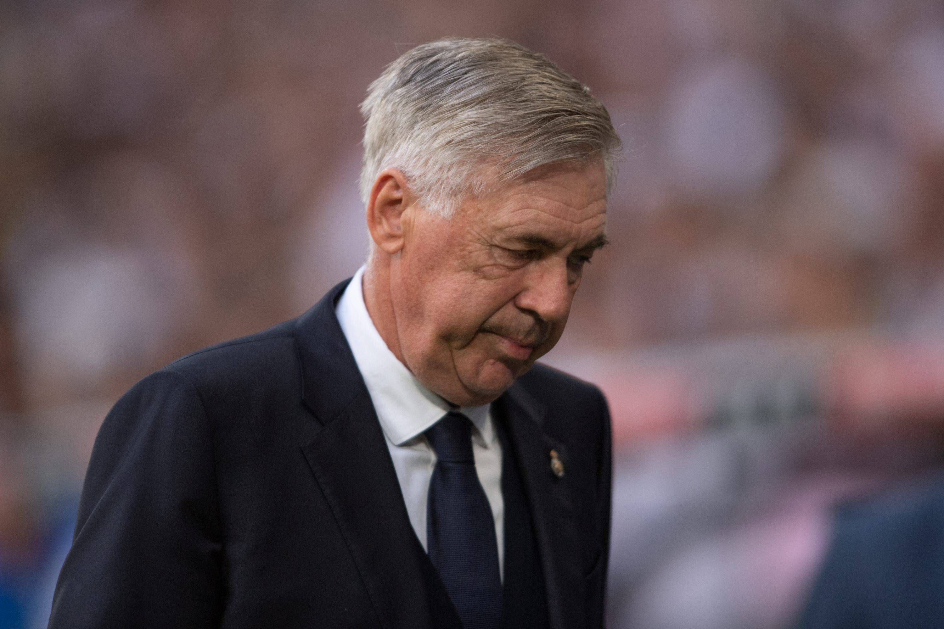  Carlo Ancelotti, en el Real Madrid-Las Palmas (FOTO: Cordón Press).