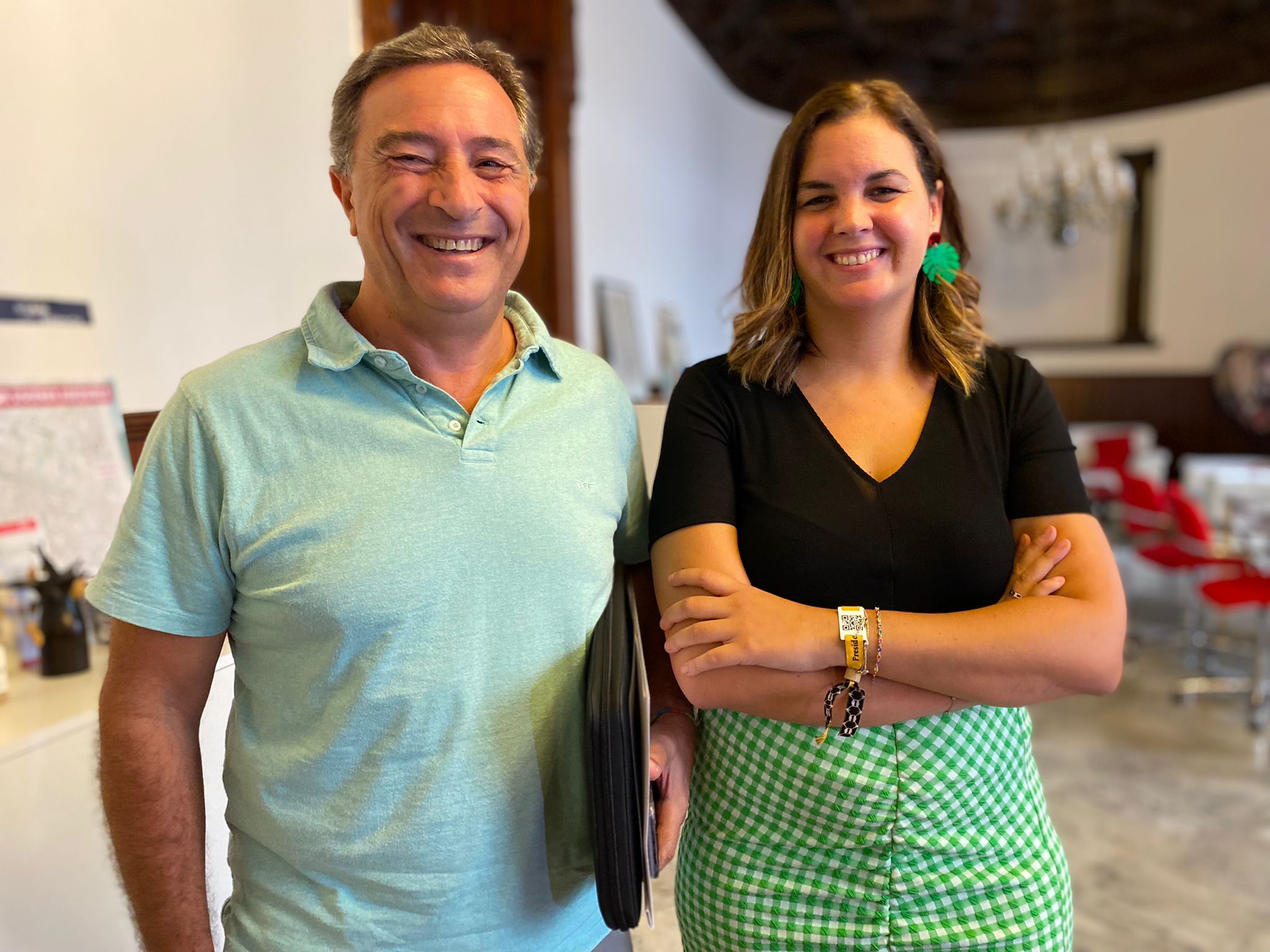  Cumbre para ser sede del Mundial 2030 entre Salva Gomar y Sandra Gómez