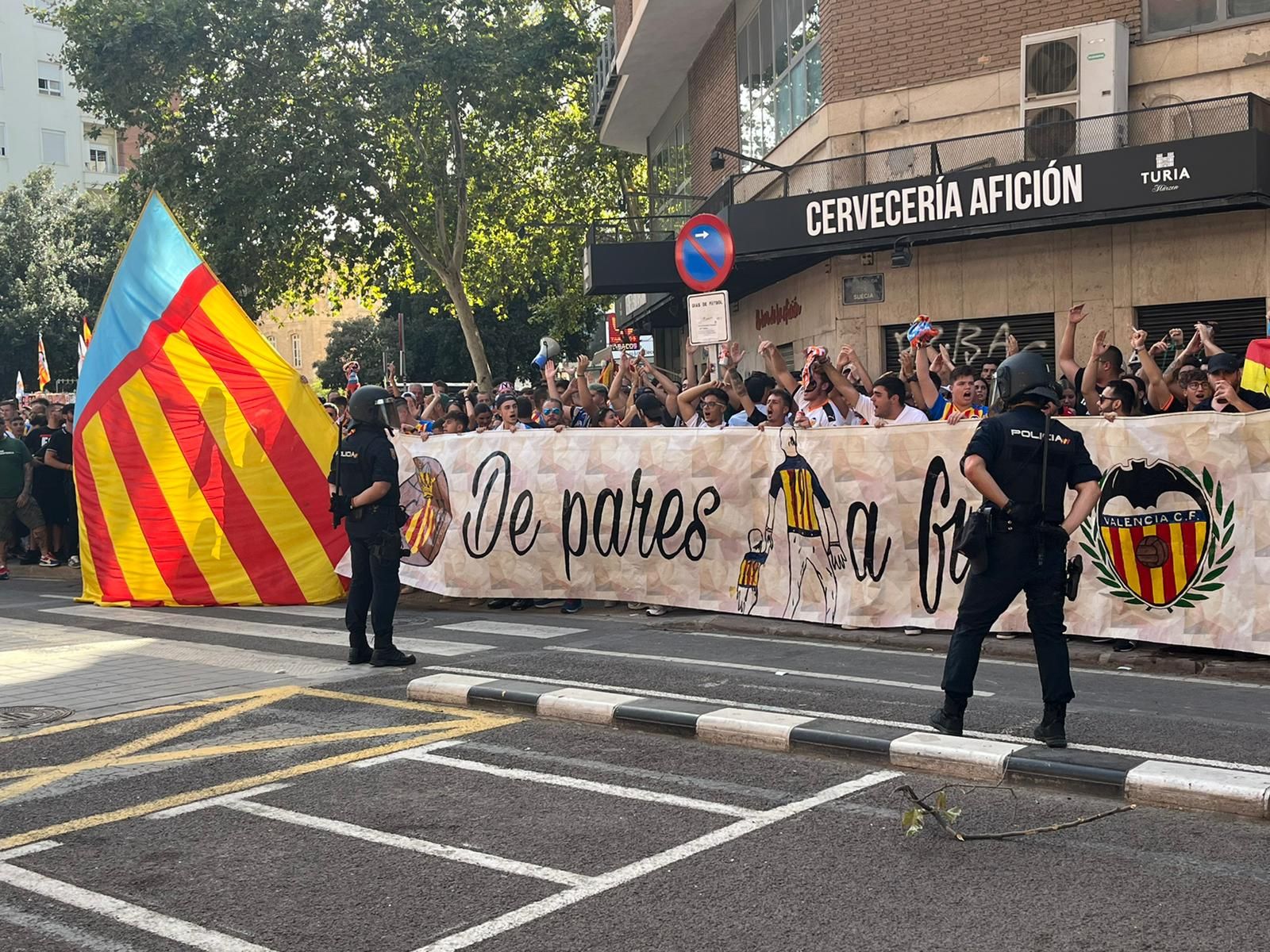  Curva 1919 en Mestalla