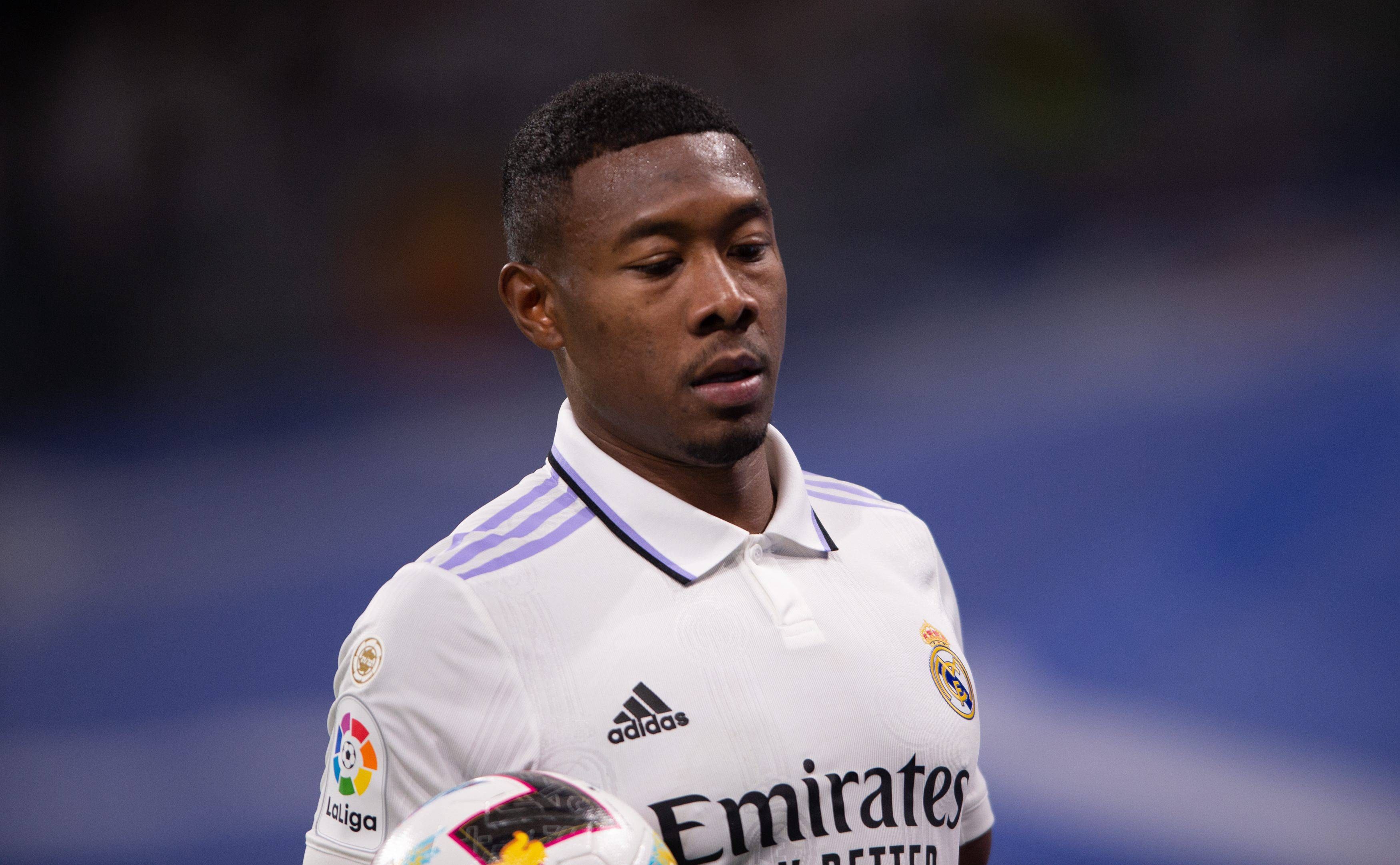 David Alaba, en un partido con el Real Madrid en la pasada temporada.