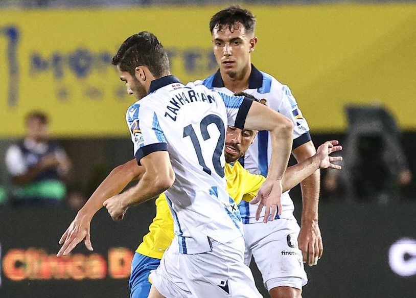  Debut de Zakharyan con la Real Sociedad.