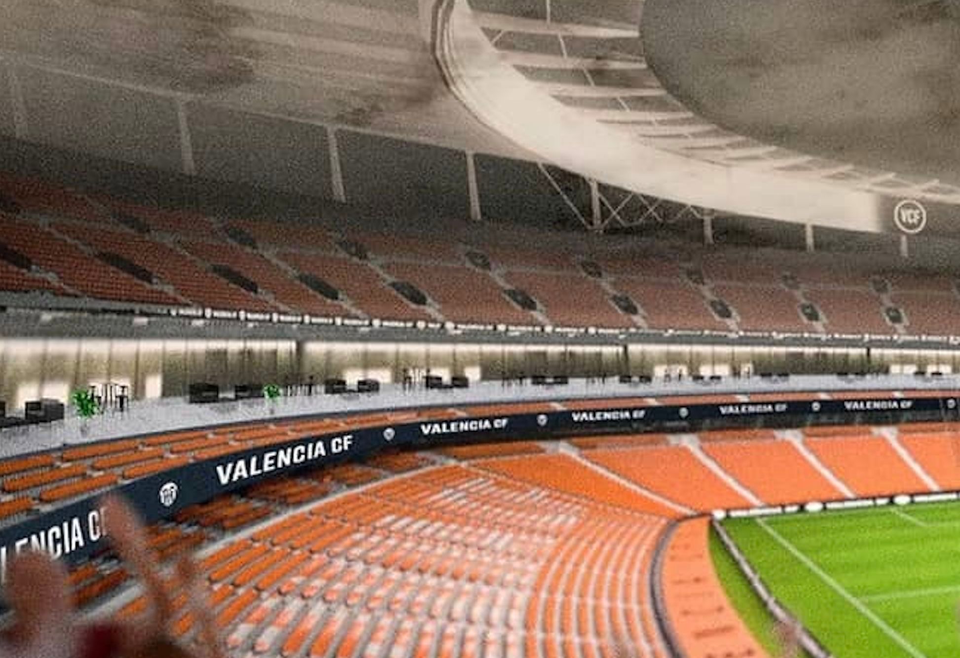  Detalle del segundo anillo del Nou Mestalla