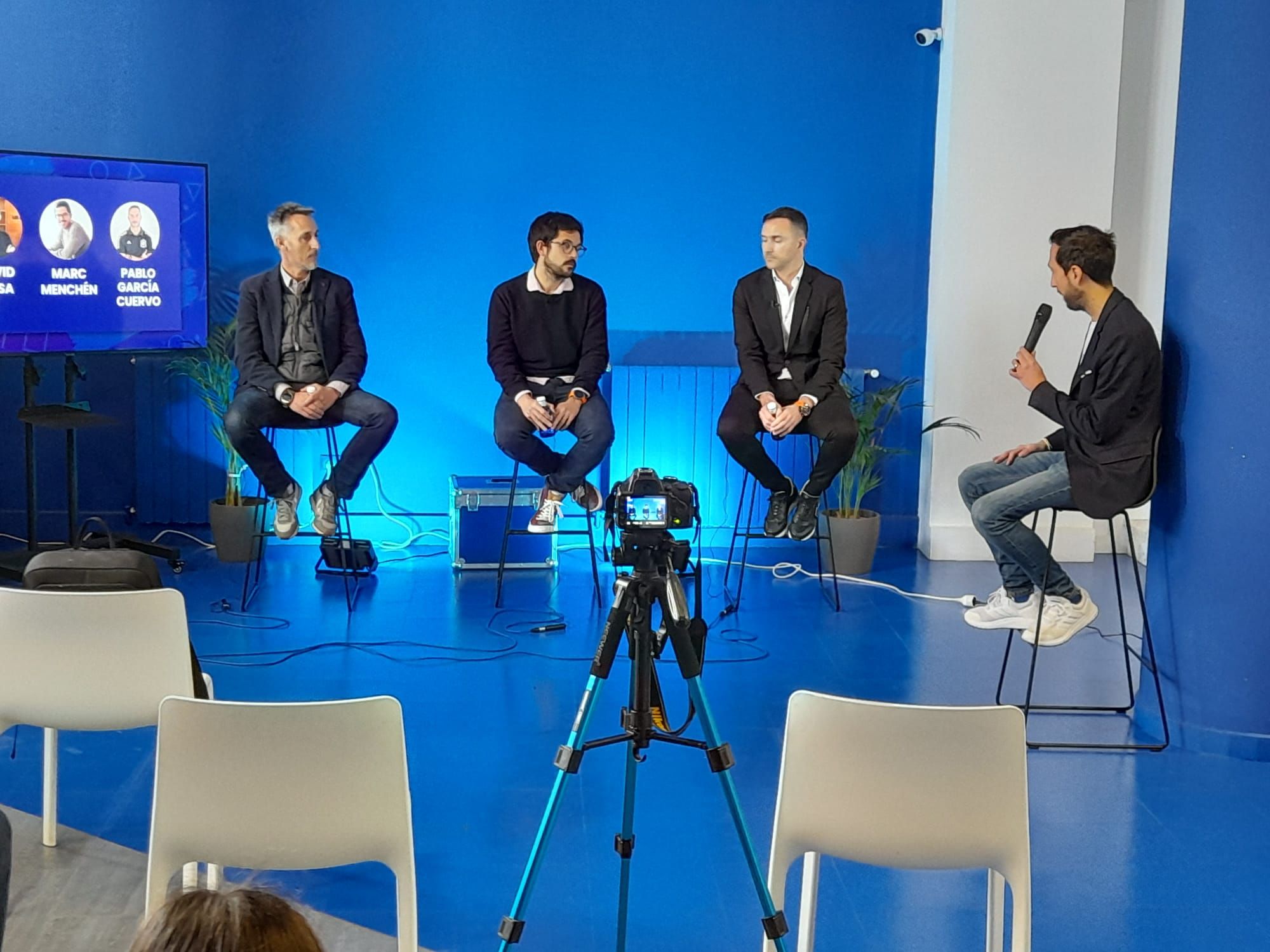 David Rosa, Marc Menchén, Pablo García Cuervo y David Blay