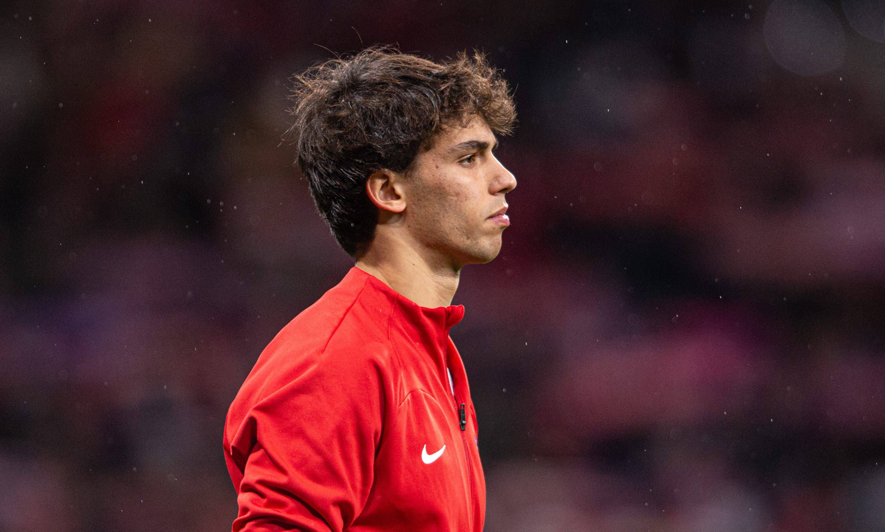 Joao Félix, en un partido del Atlético de Madrid.