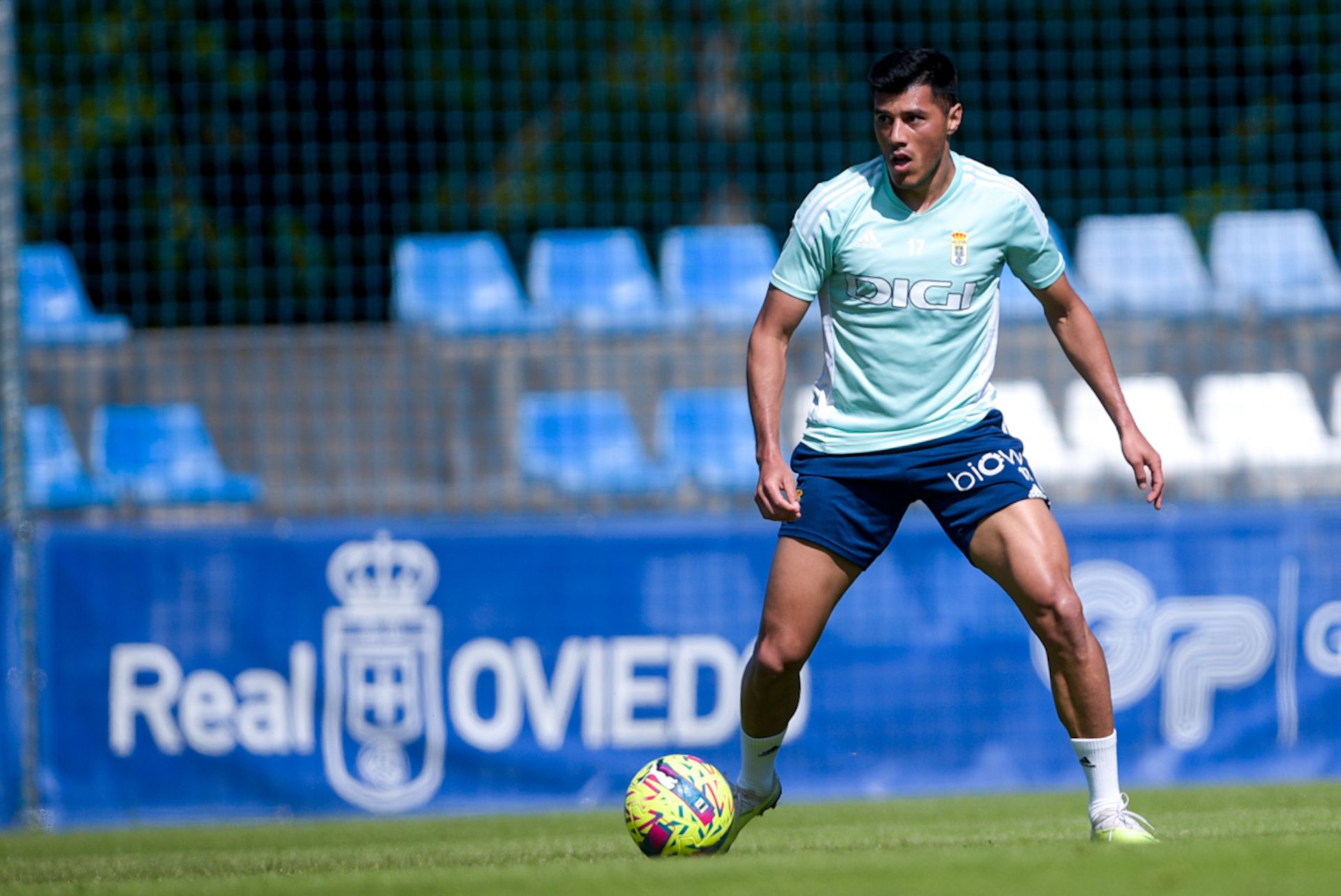 Leo Sequeira, en un entrenamiento.