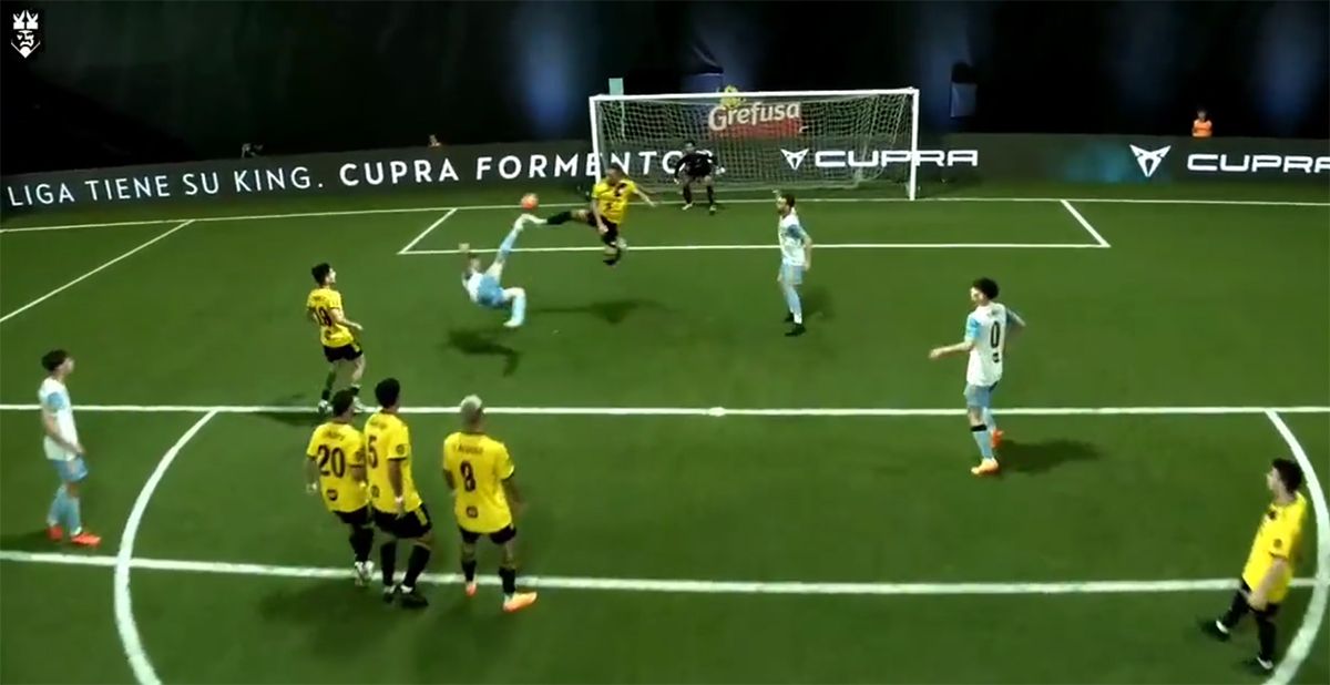 El golazo de Oriol Boada, magia en la Kings League