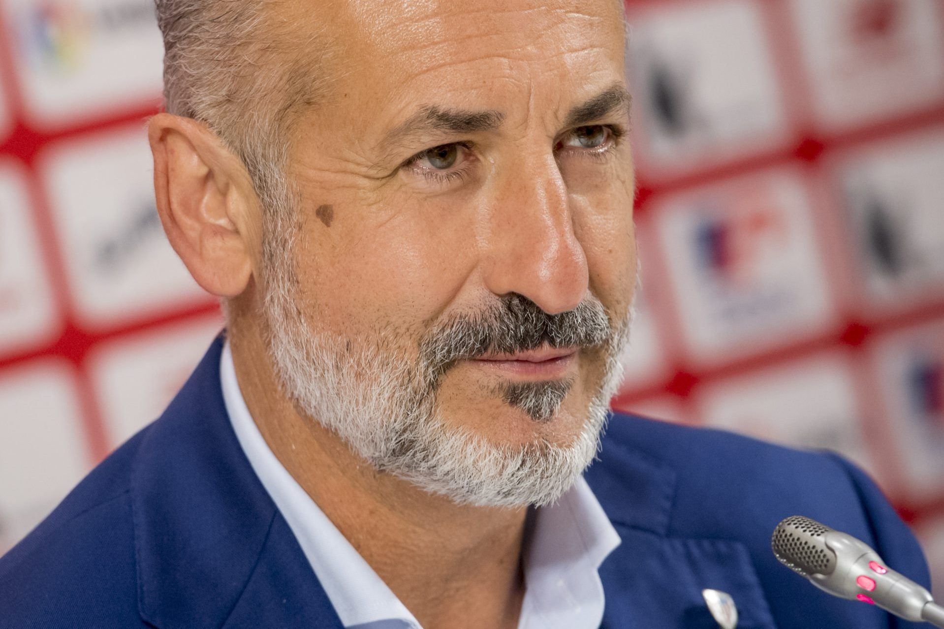 El presidente Aitor Elizegi en una comparecencia de prensa.