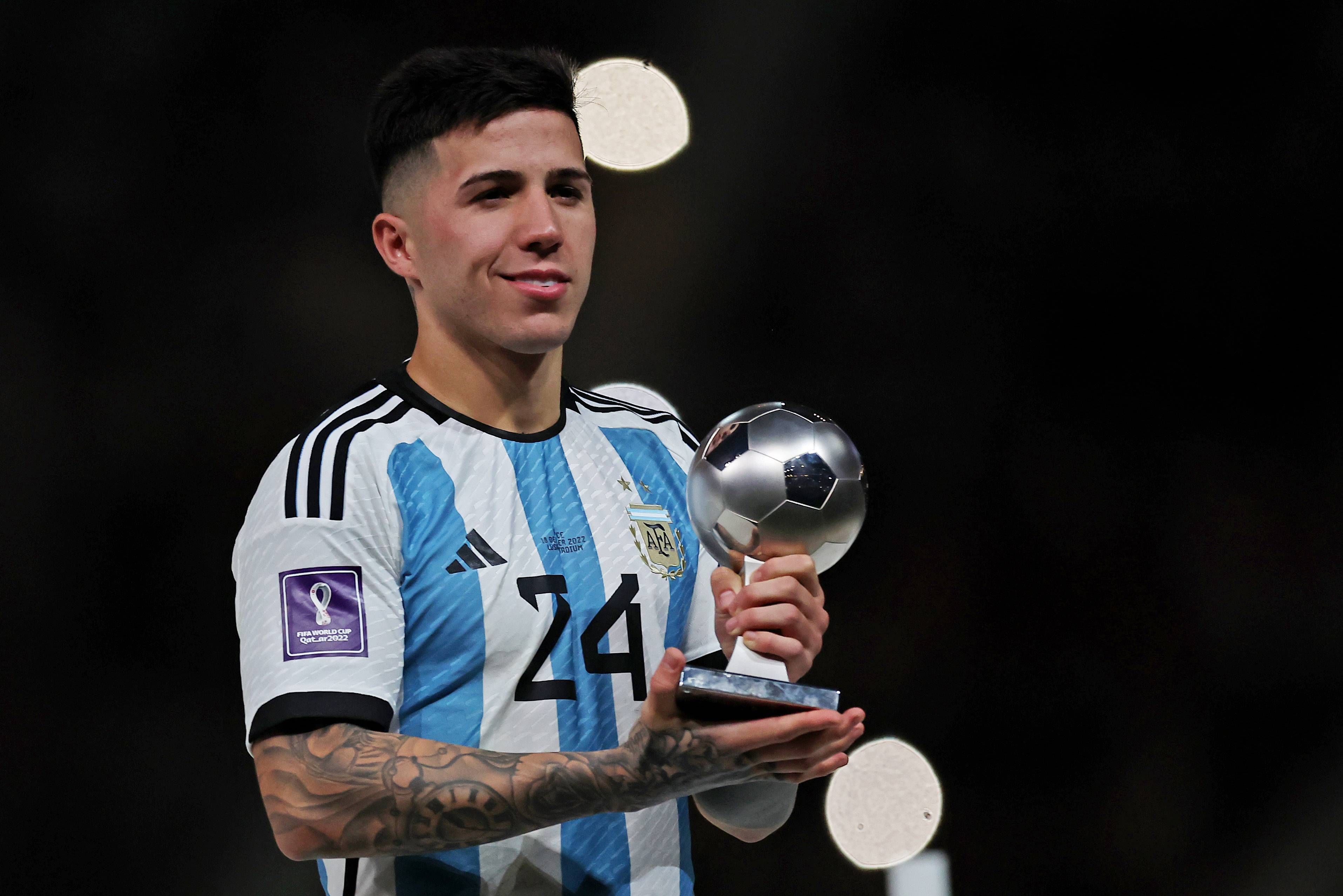 Enzo Fernández, jugador revelación del Mundial de Qatar (Foto: Cordon Press).