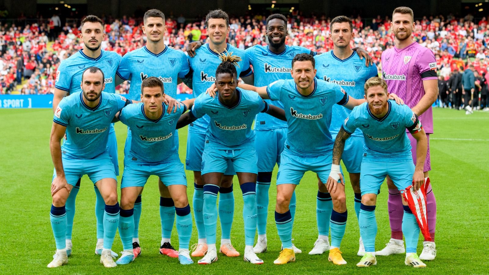  Once titular ante el United en Dublín.