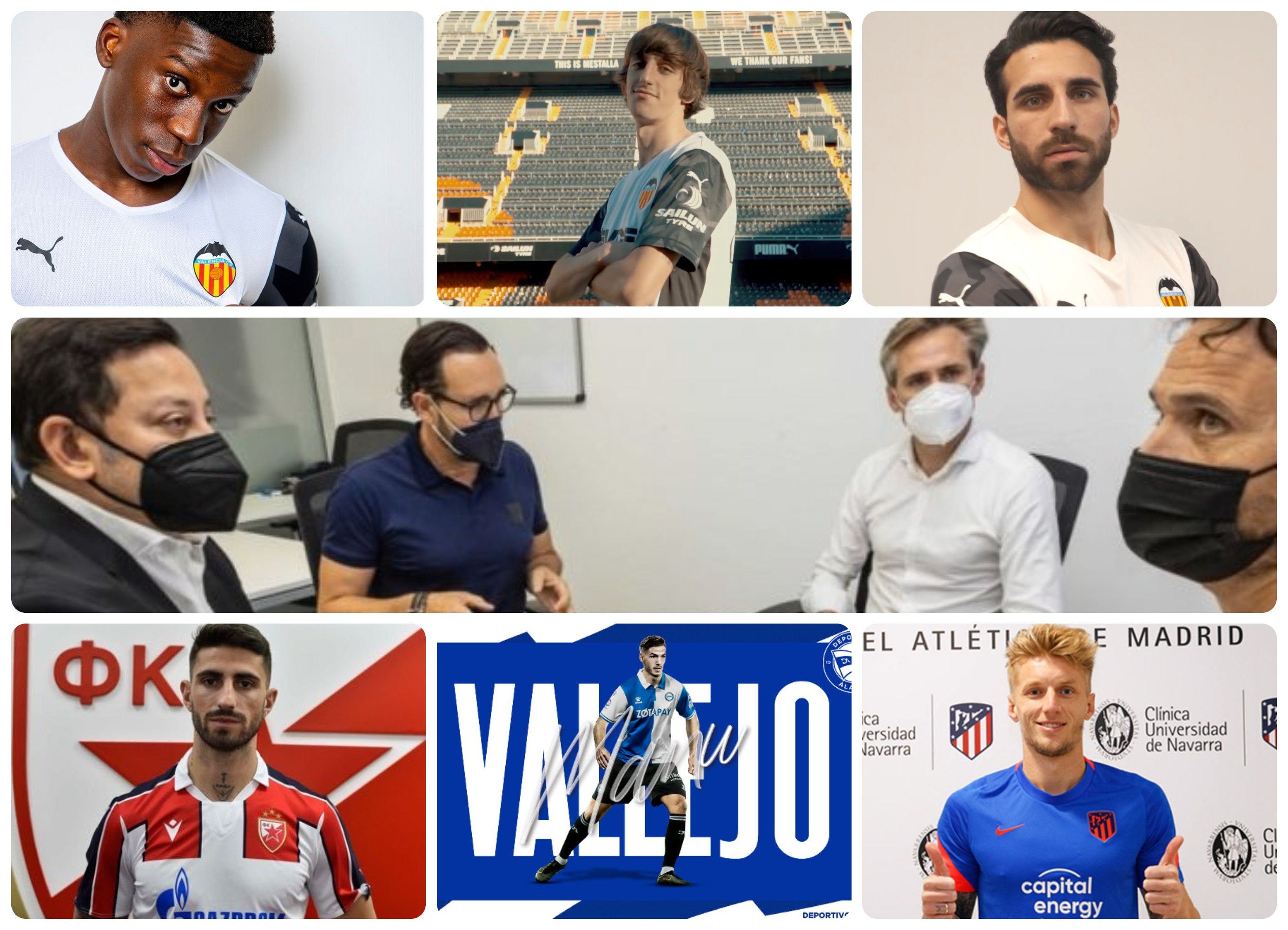  Fichajes del Valencia CF