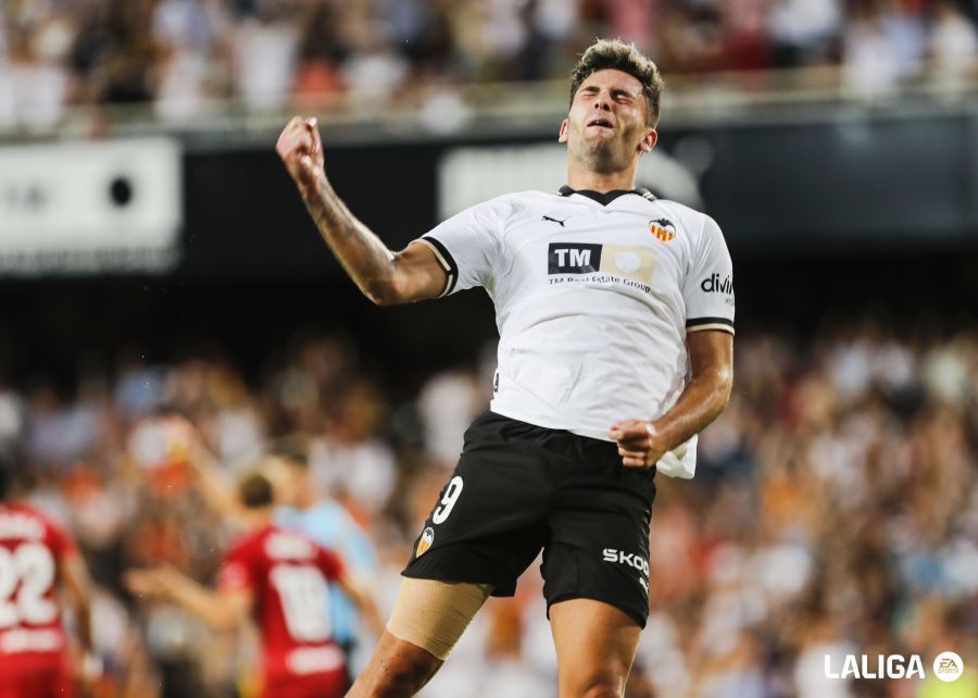 Gol de Hugo Duro en Mestalla