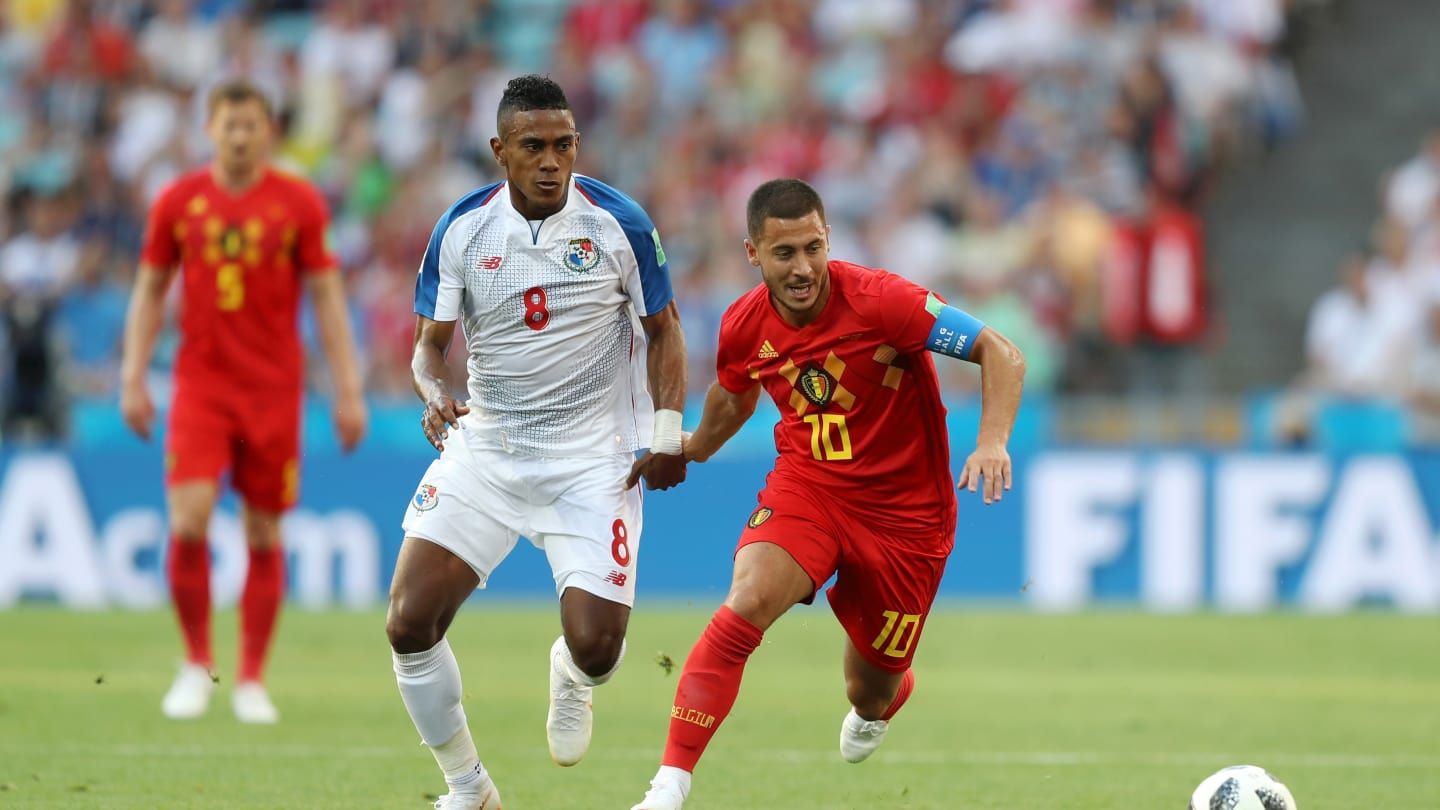 Eden Hazard, durante el Mundial 2018.