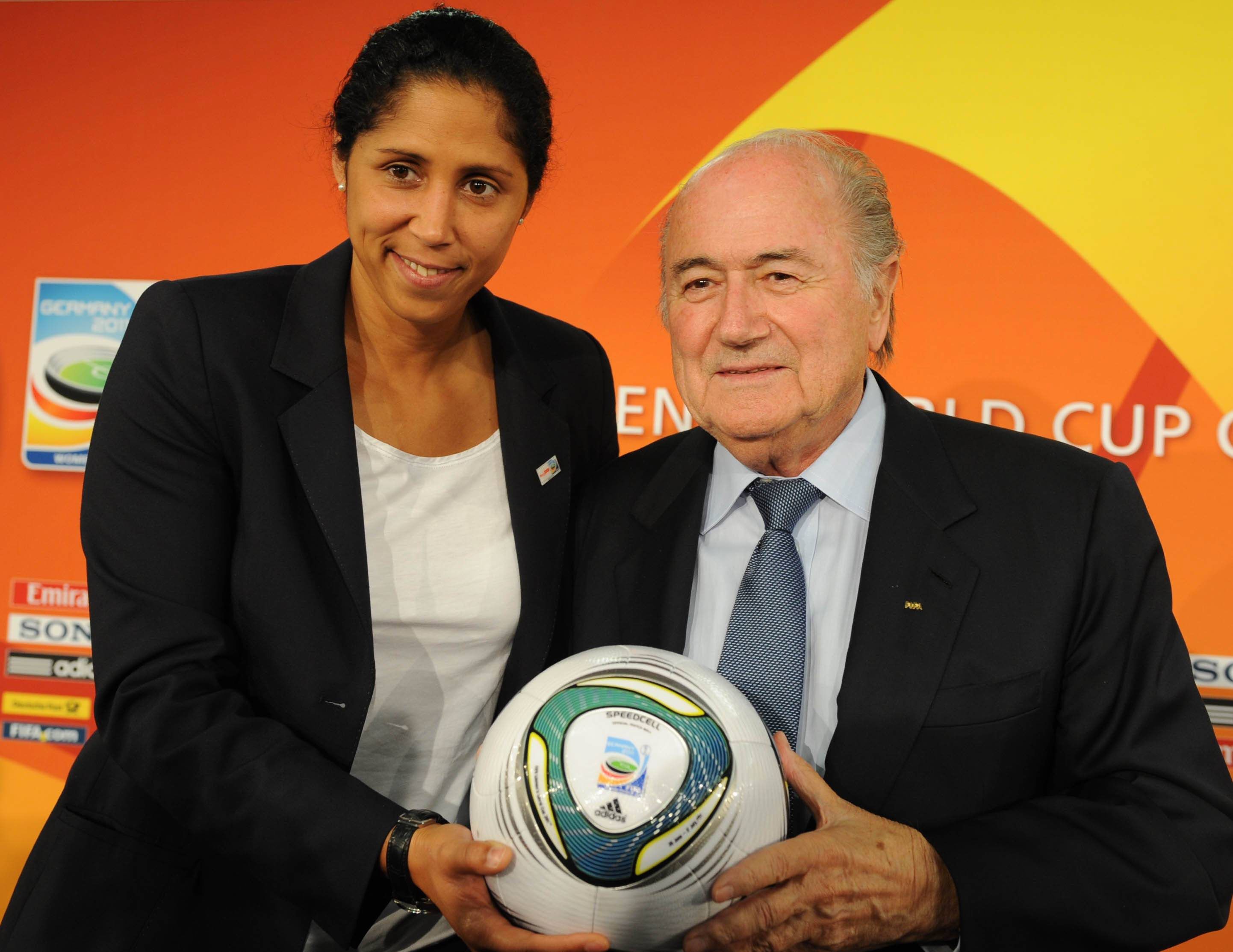  Infantino, en la presentación del Mundial Femenino de Alemania 2011.