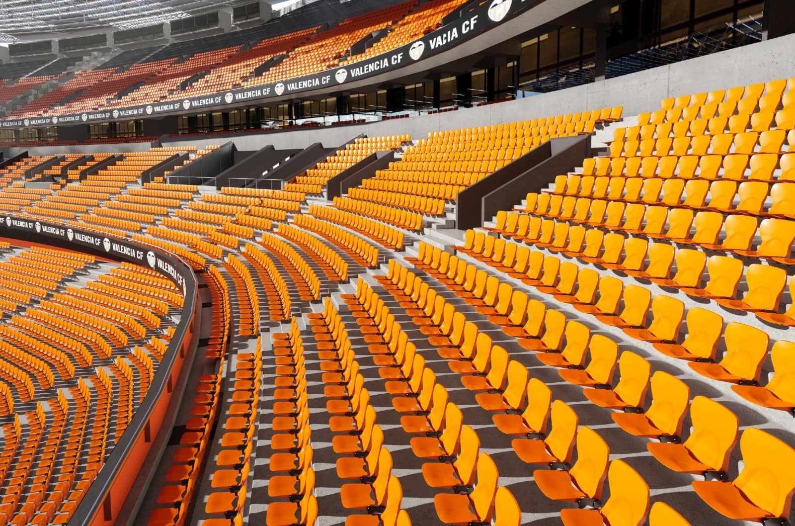  Un detalle del Nou Mestalla