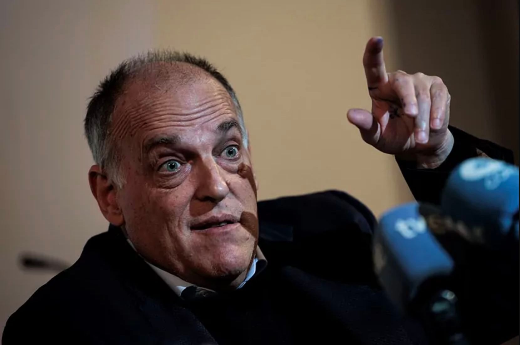 Javier Tebas, en una imagen de archivo.
