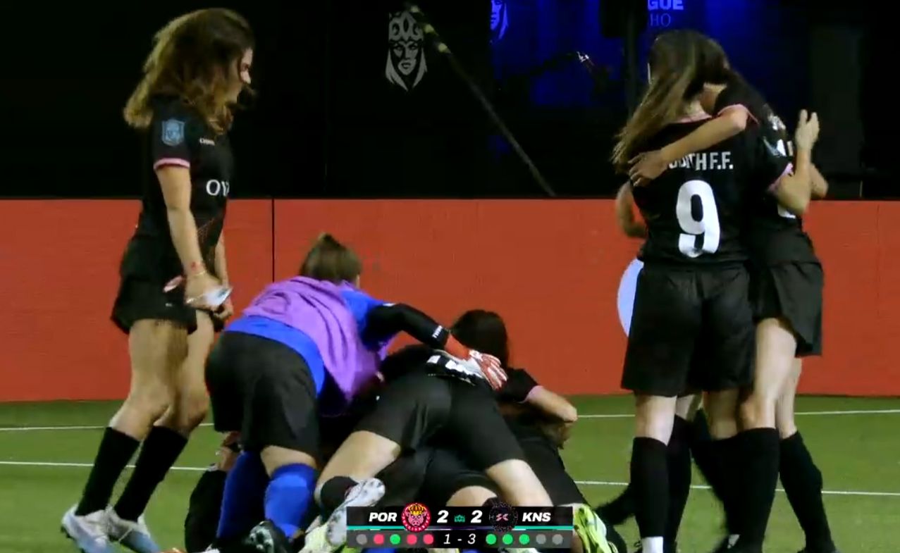 Kunitas celebra la primera victoria en la Queens League