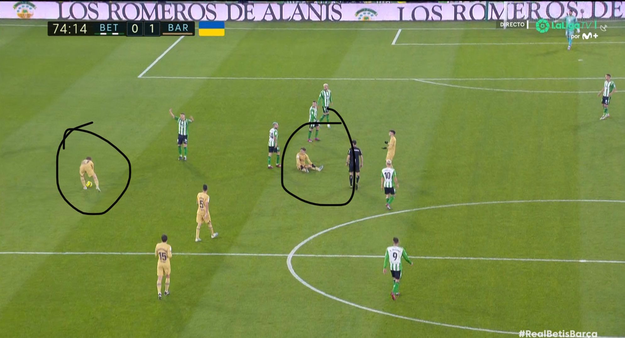  La acción de la polémica (Captura: Daniel Cabezas)