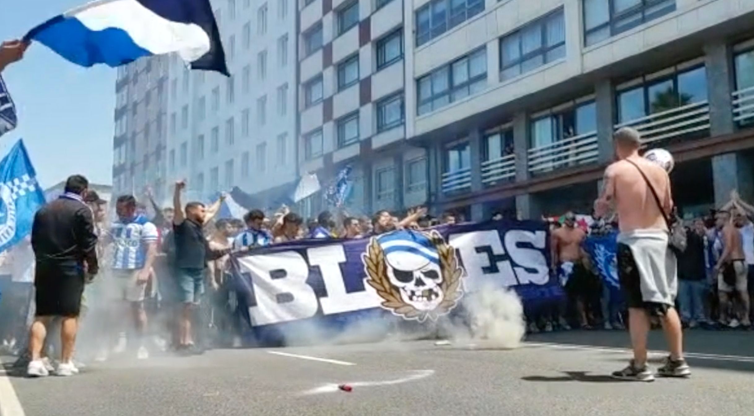  El año pasado, Riazor Blues y la afición del Deportivo dejaron imágenes impresionantes