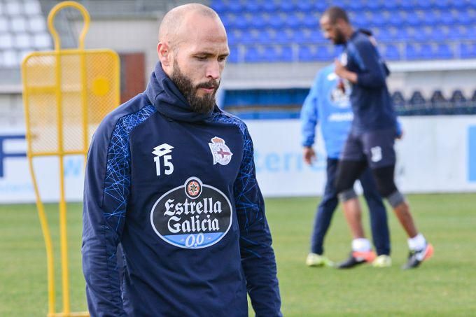 Laure, durante su etapa en el Dépor