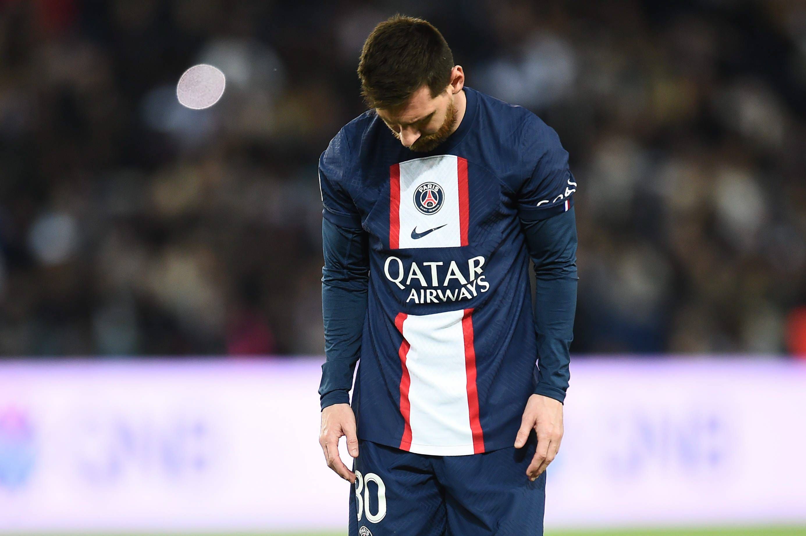  Leo Messi, en un partido con el PSG.