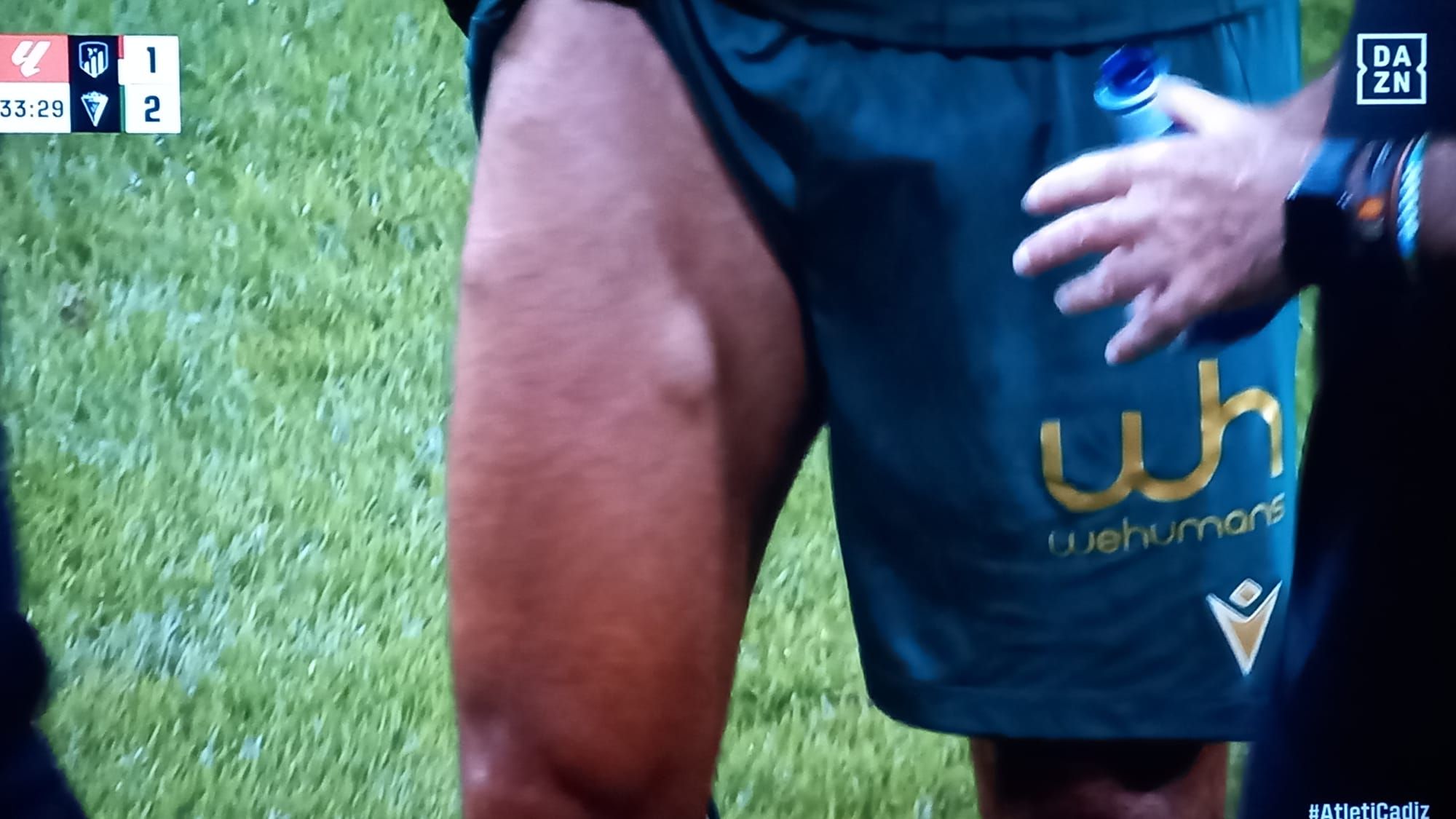 Captura de la emisión de DAZN.