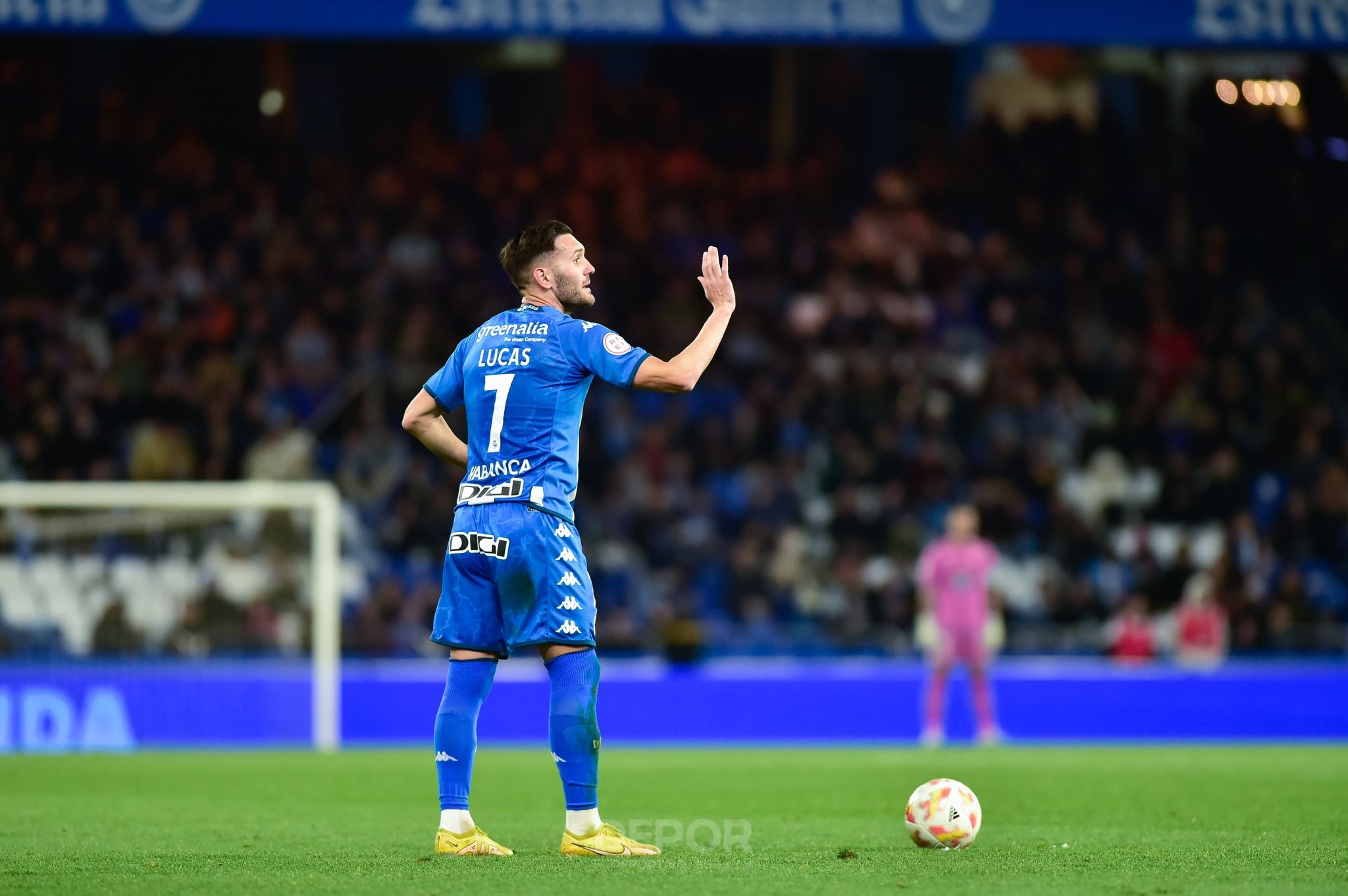  Lucas Pérez en Riazor