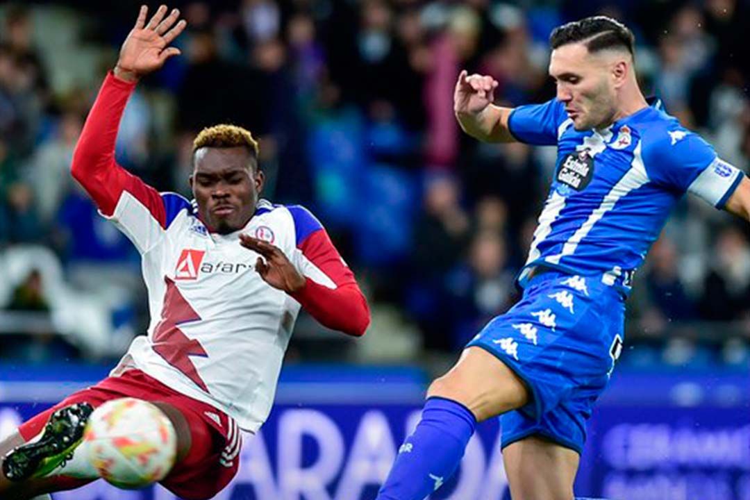  Lucas Pérez ante el Rayo Majadahonda