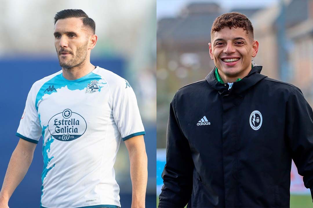  Lucas y Lucho (Fotos: Dépor y Rayo Majadahonda)