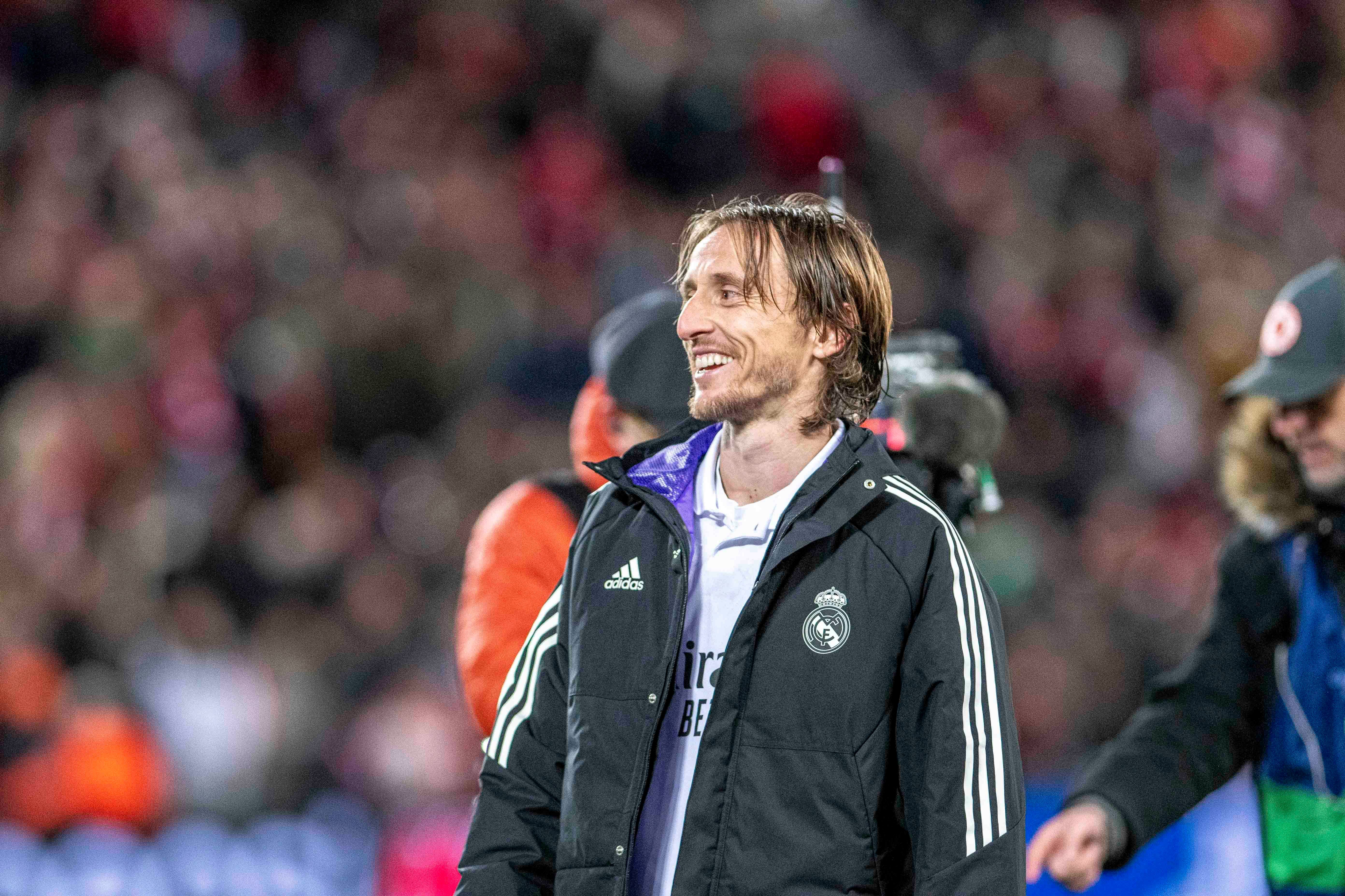  Luka Modric, tras el Liverpool-Real Madrid.