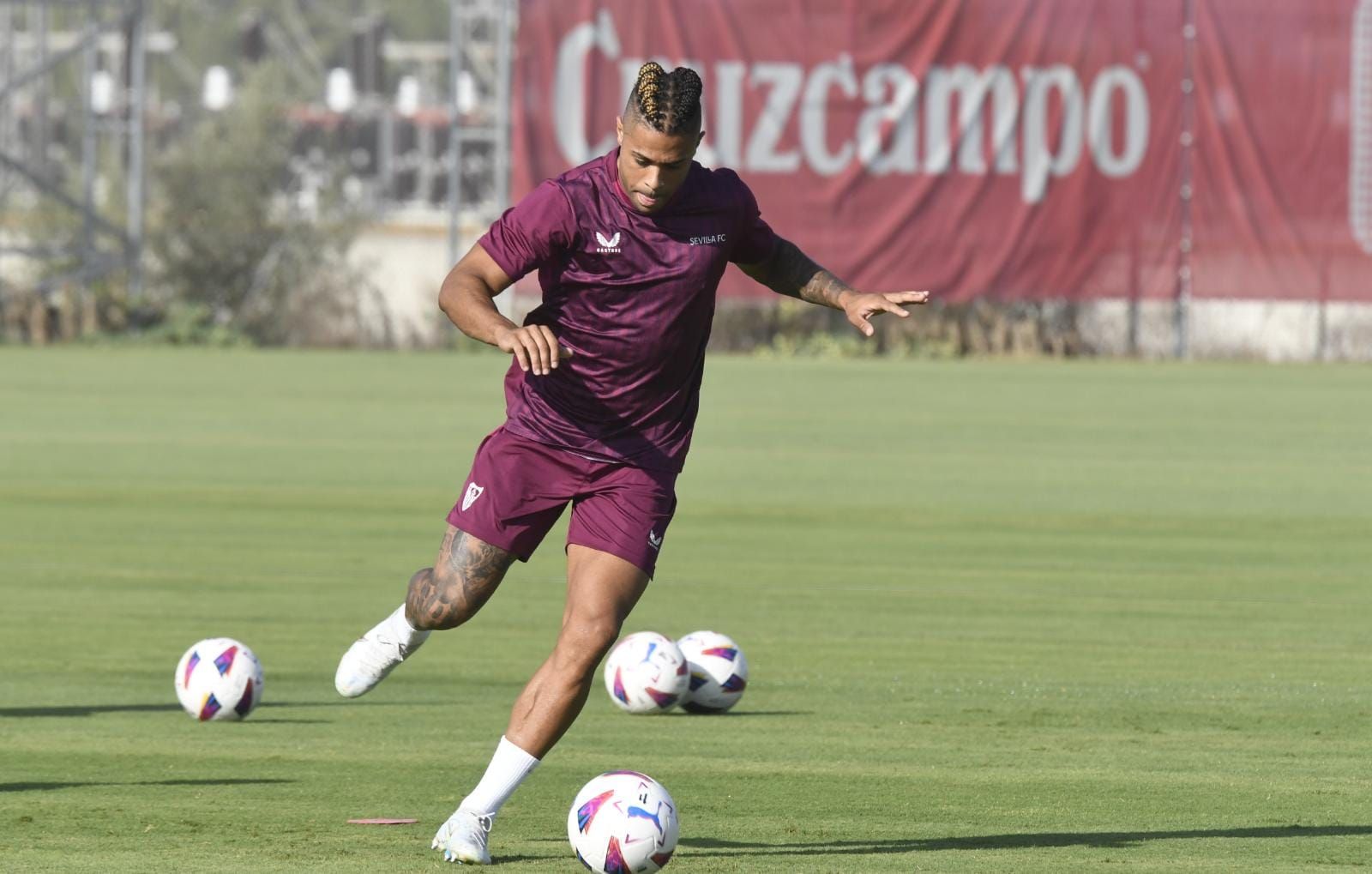  Mariano, en el entrenamiento