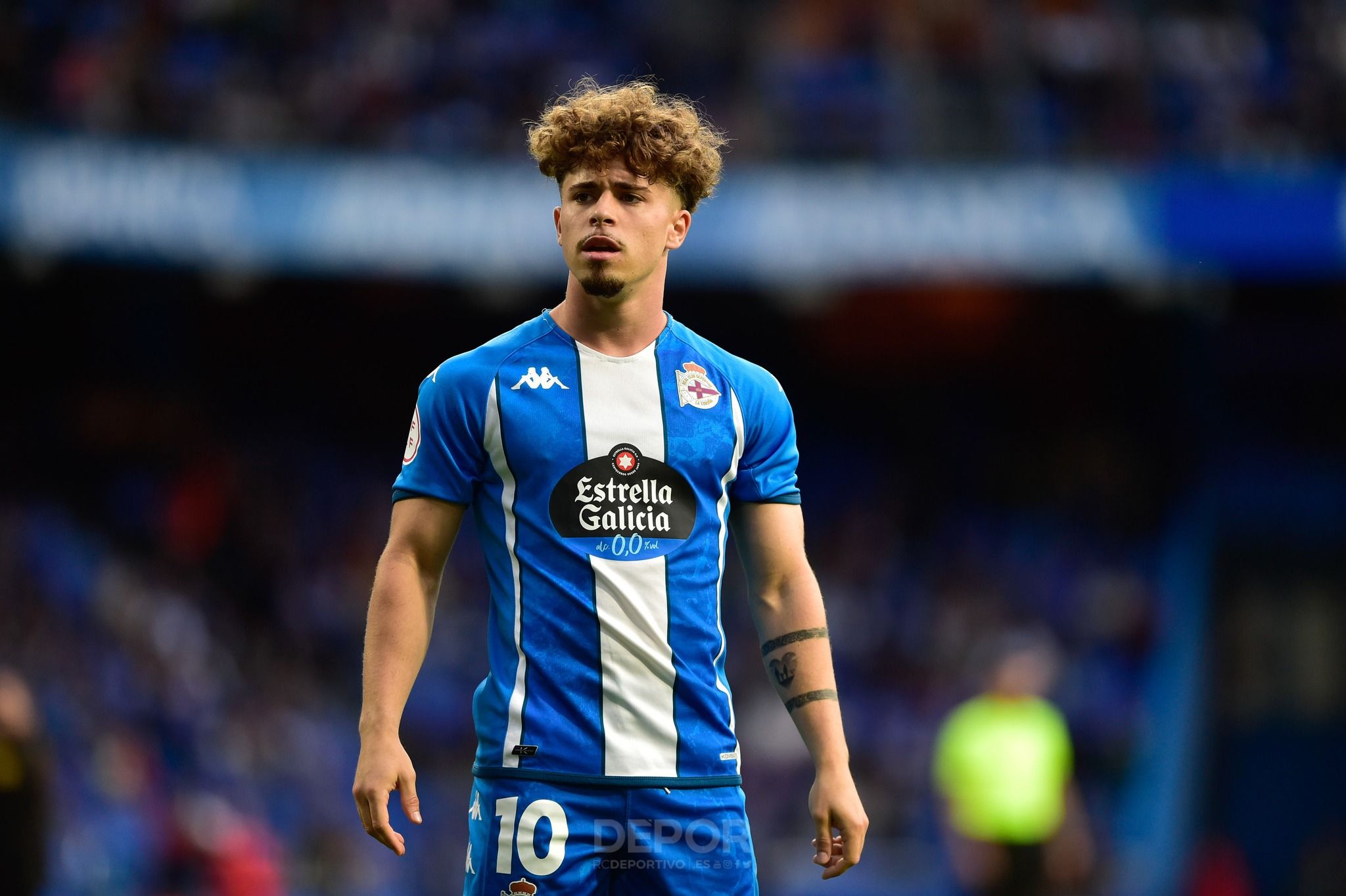 Mario Soriano, jugador del Deportivo