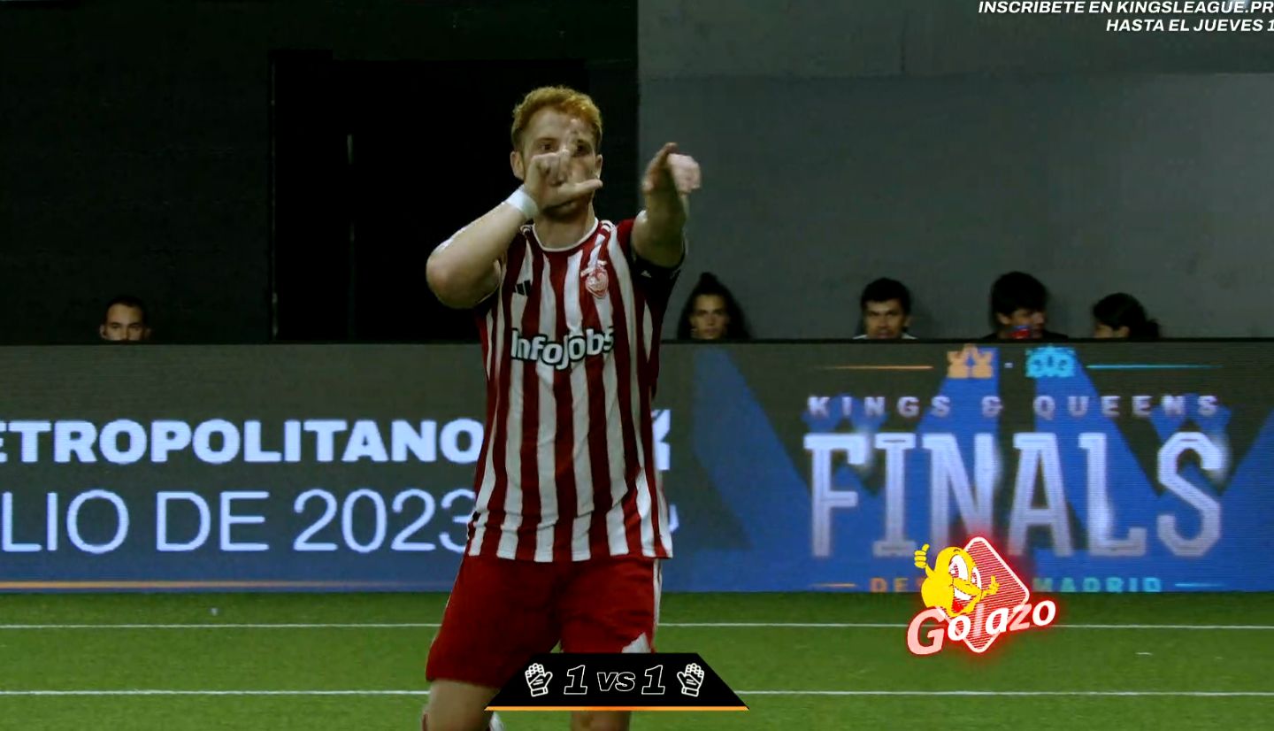 Mario Reyes con Aniquiladores en la Kings League