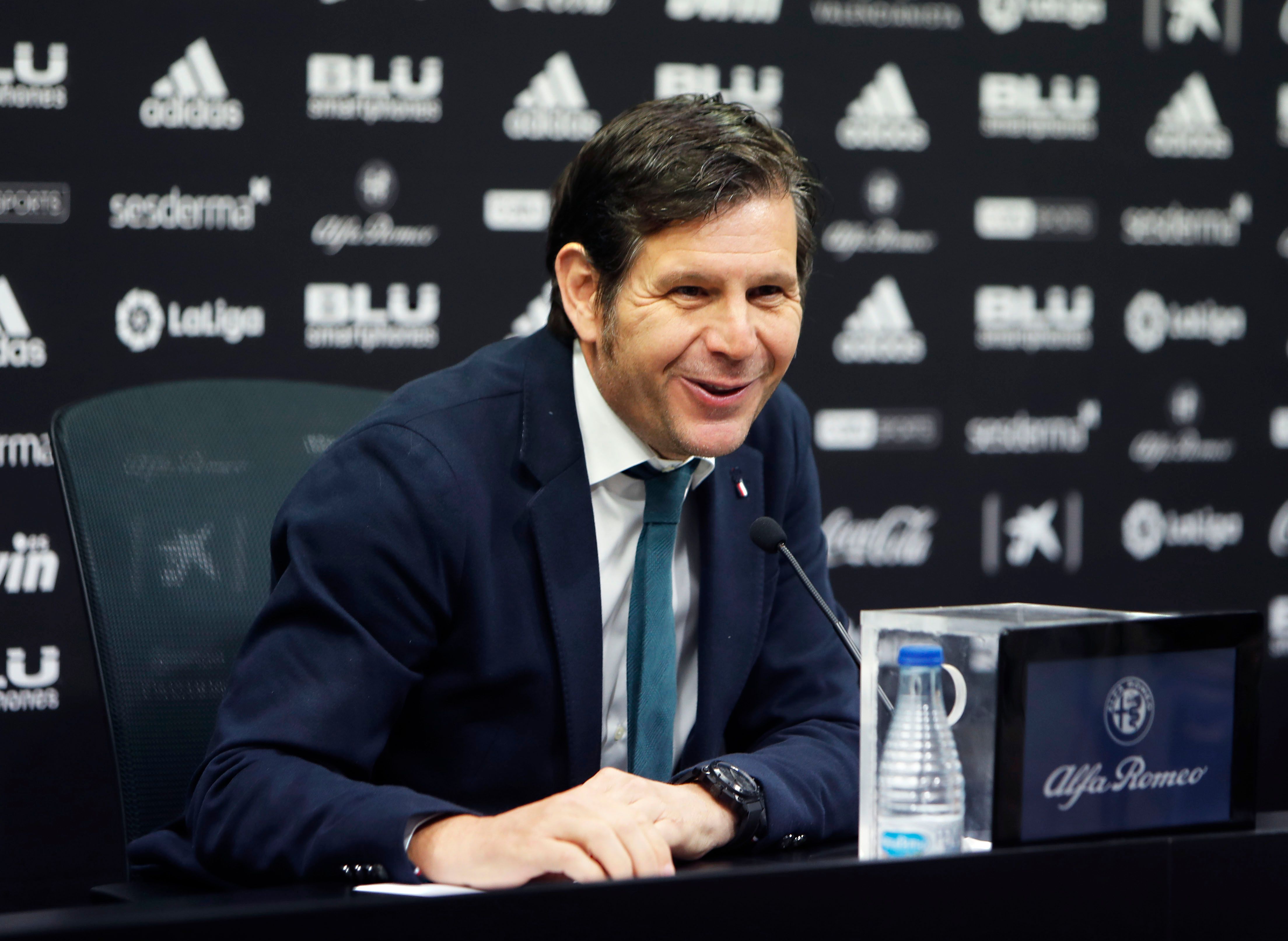 Mateo Alemany en sala de prensa