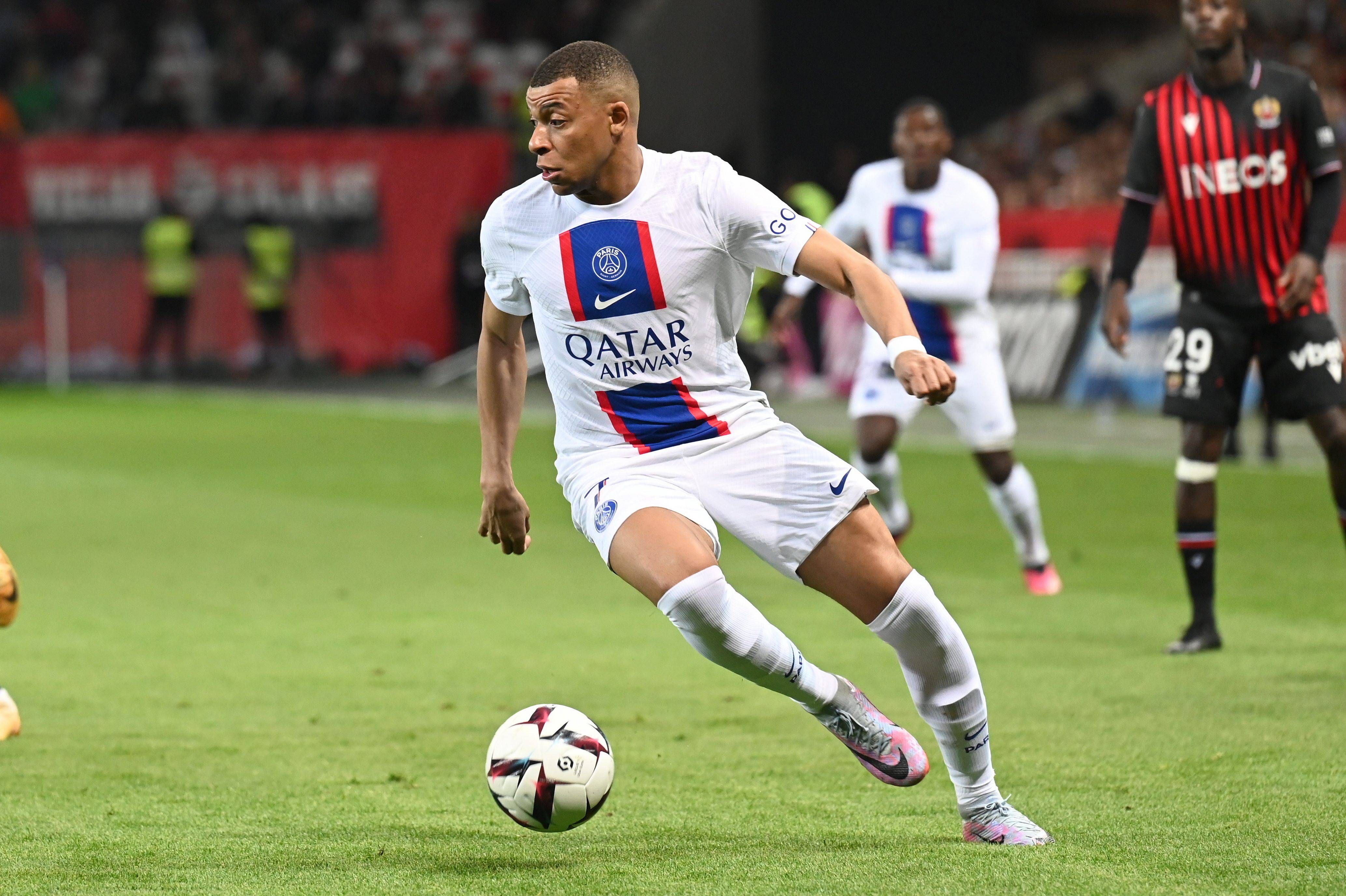  Kylian Mbappé, en el PSG.