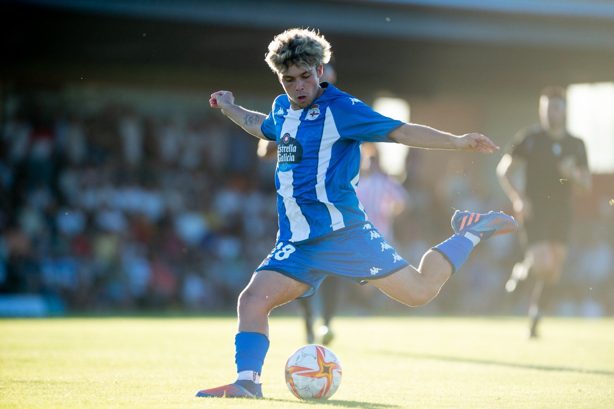 David Mella anotó el gol que dio el ascenso al Deportivo Fabril