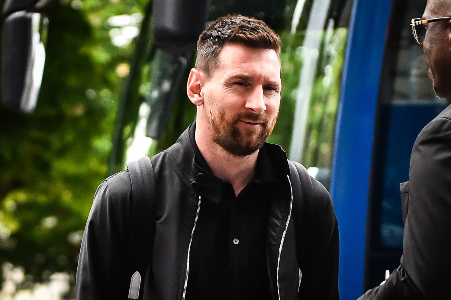 Leo Messi, antes de un partido con el PSG.