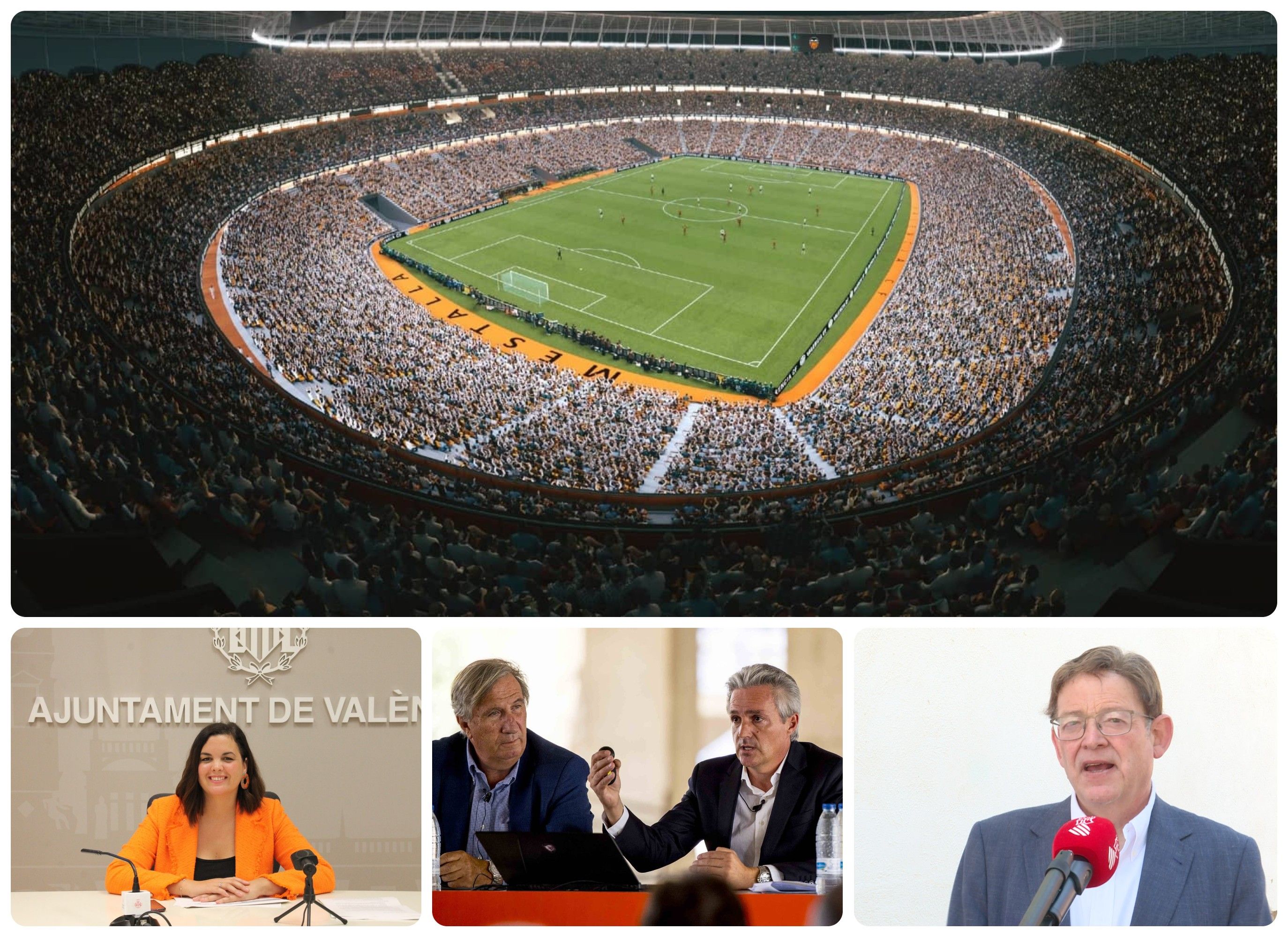  Nou Mestalla y políticos