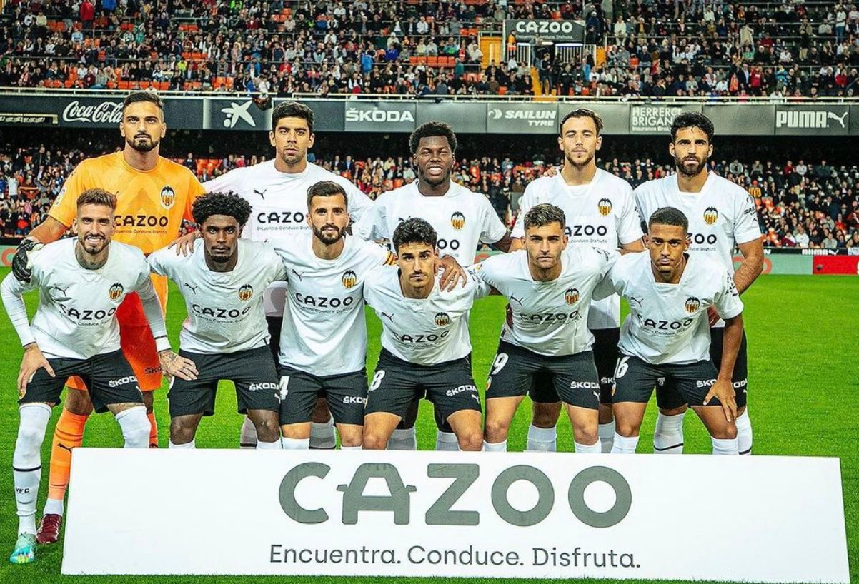 Once titular ante el Betis en Mestalla. (Foto:VCF)