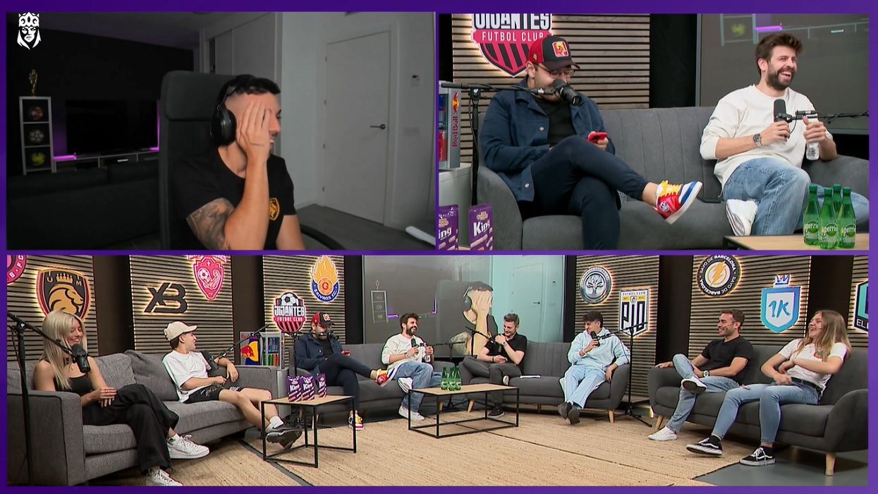  Gerard Piqué y Gemita en el Chup Chup de la Queens League