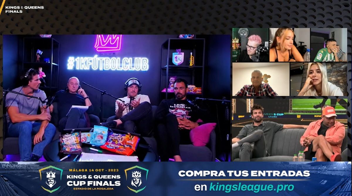  Piqué responde a las quejas arbitrales de Casillas en la Kings League