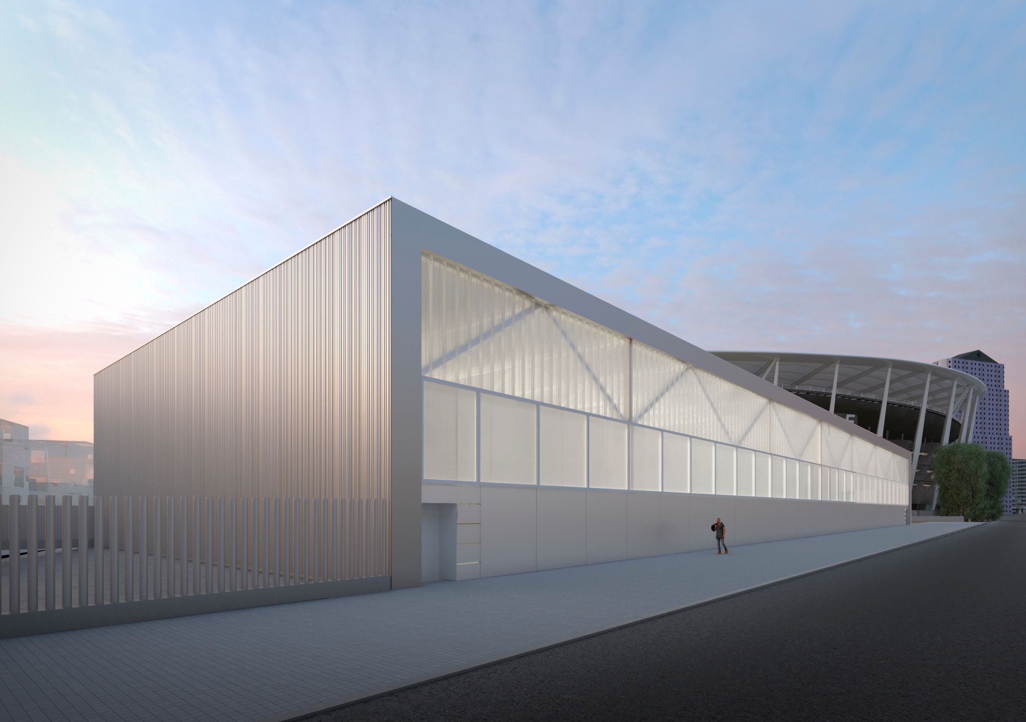  Polideportivo que el Valencia CF construirá en Benicalap