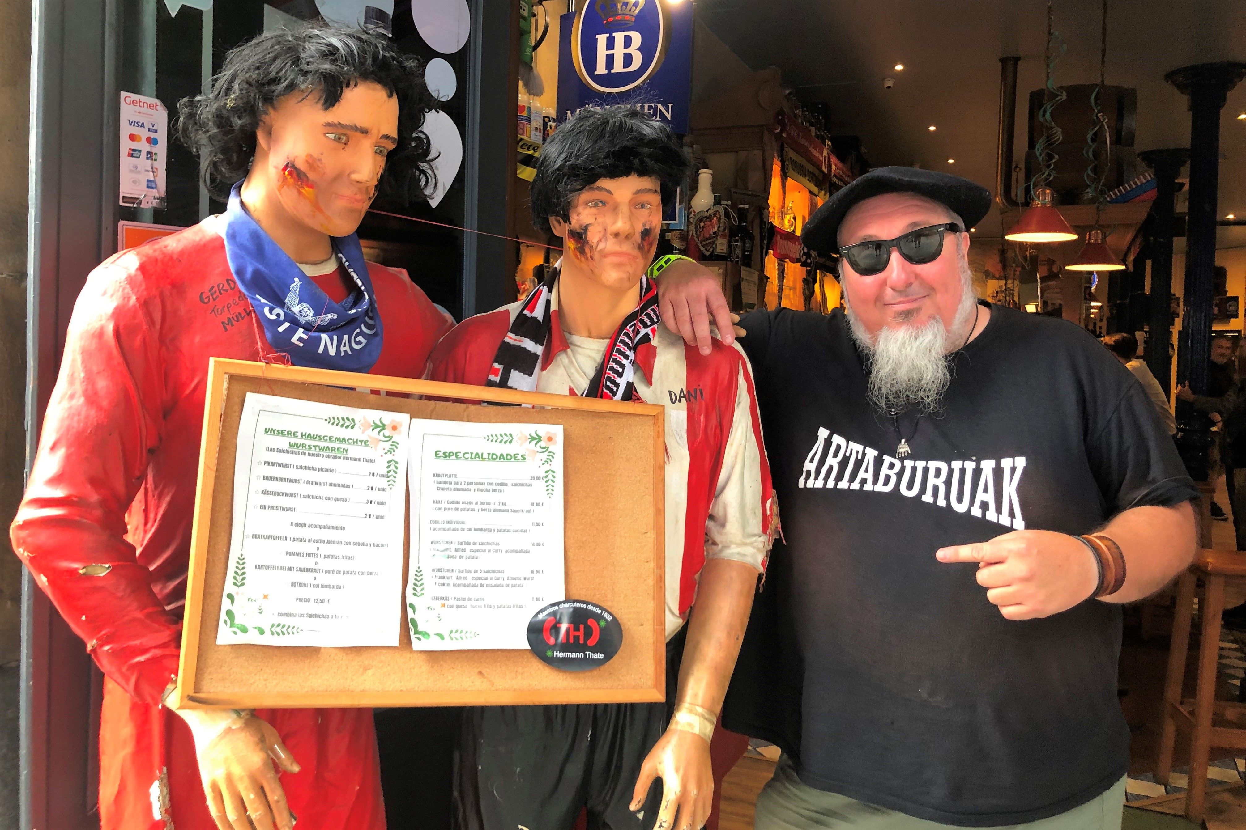 Potxolo Irulegi, de la Peña Artaburuak del Athletic Club.