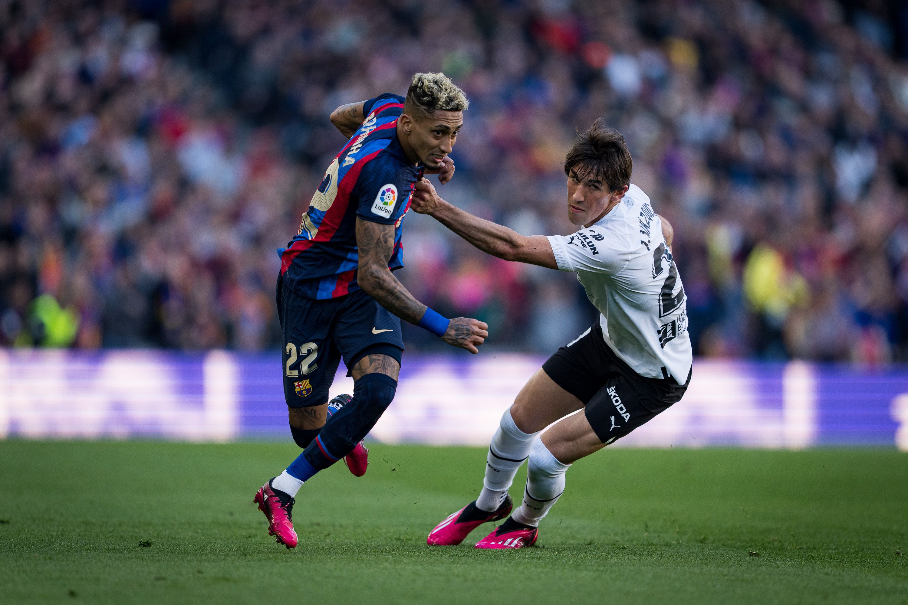  Raphinha se va de Jesús Vázquez