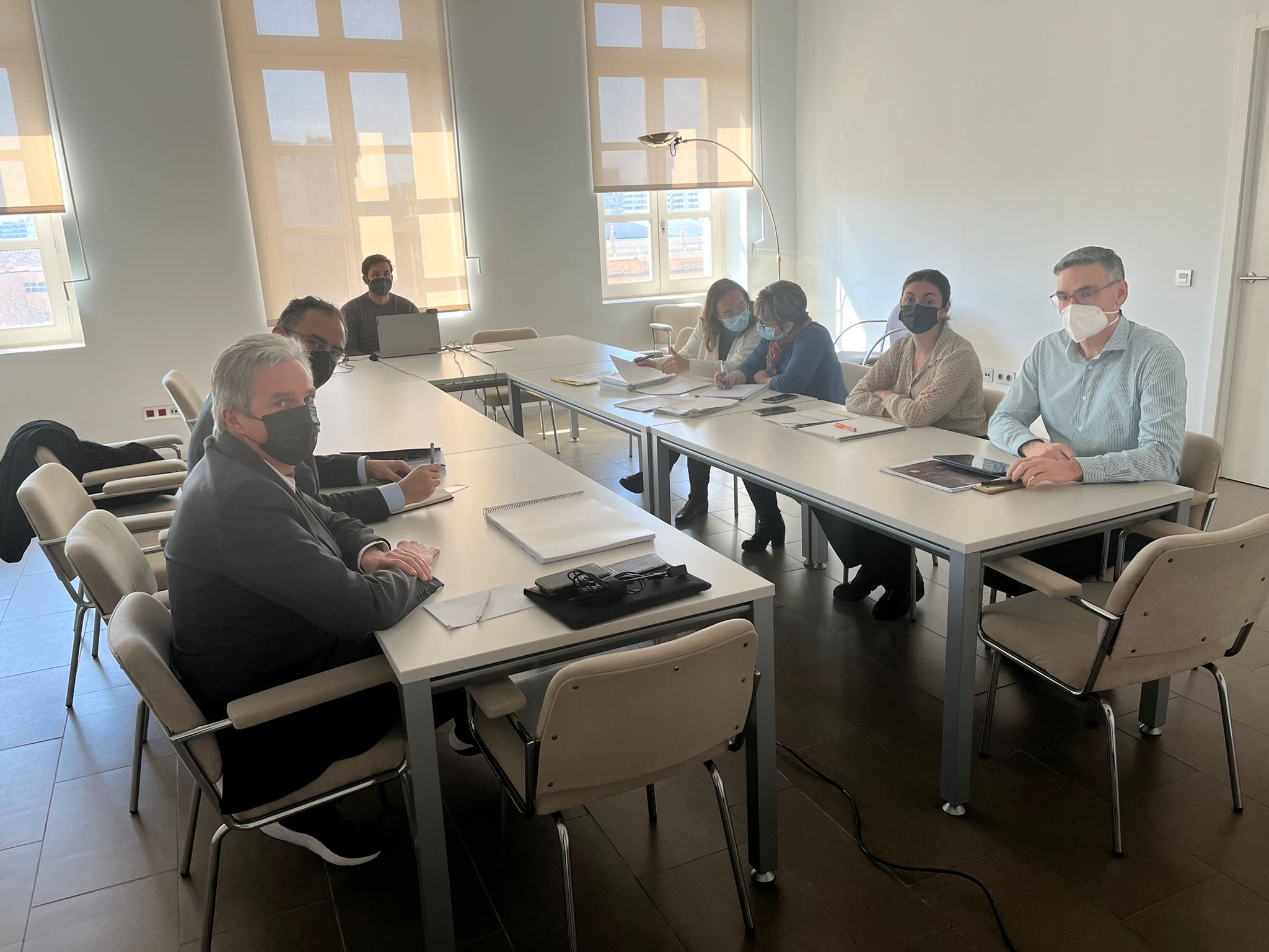  Reunión entre el Valencia CF y Lucía Beamud