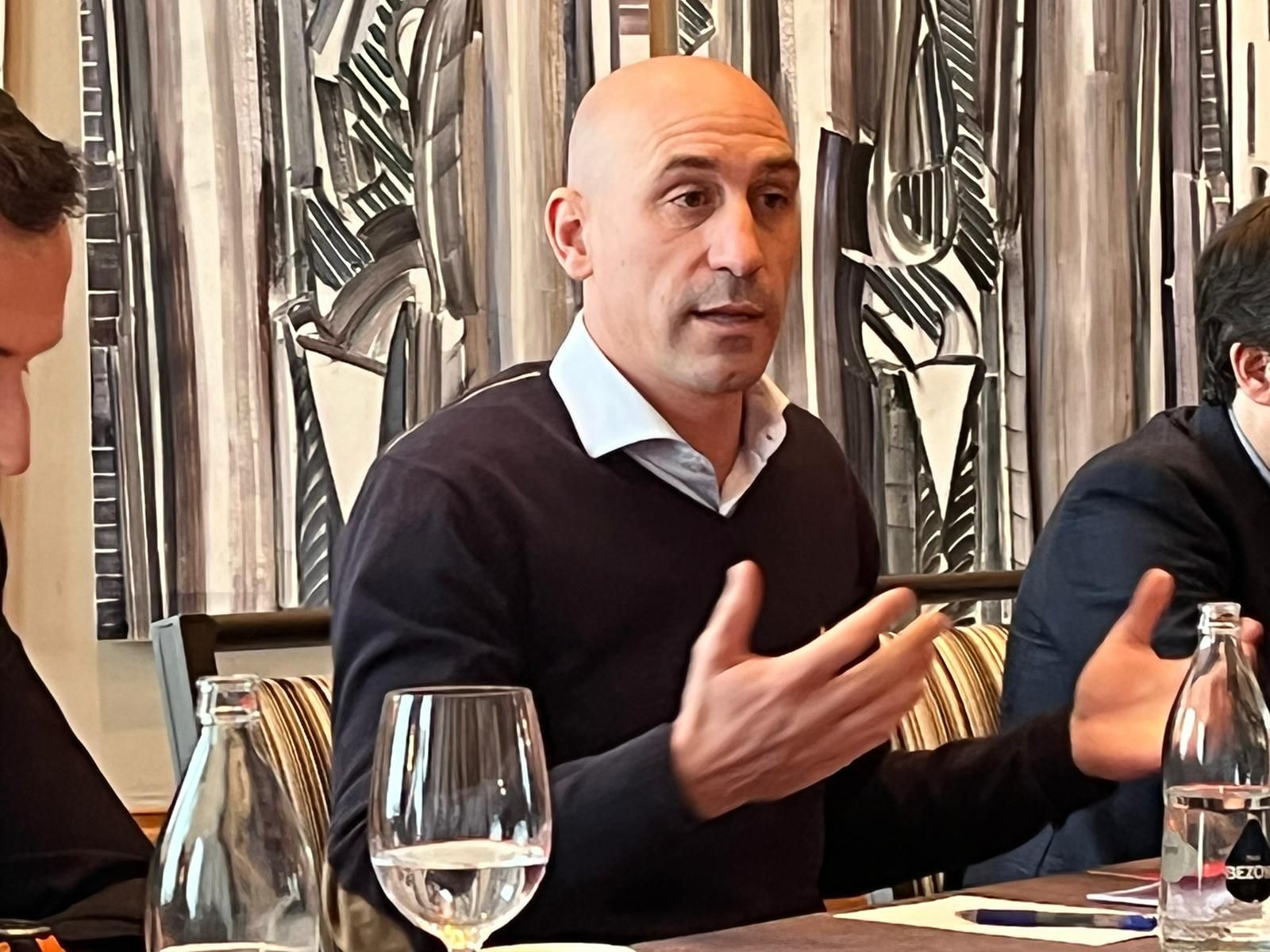  Rubiales en Valencia dio su versión del asunto.