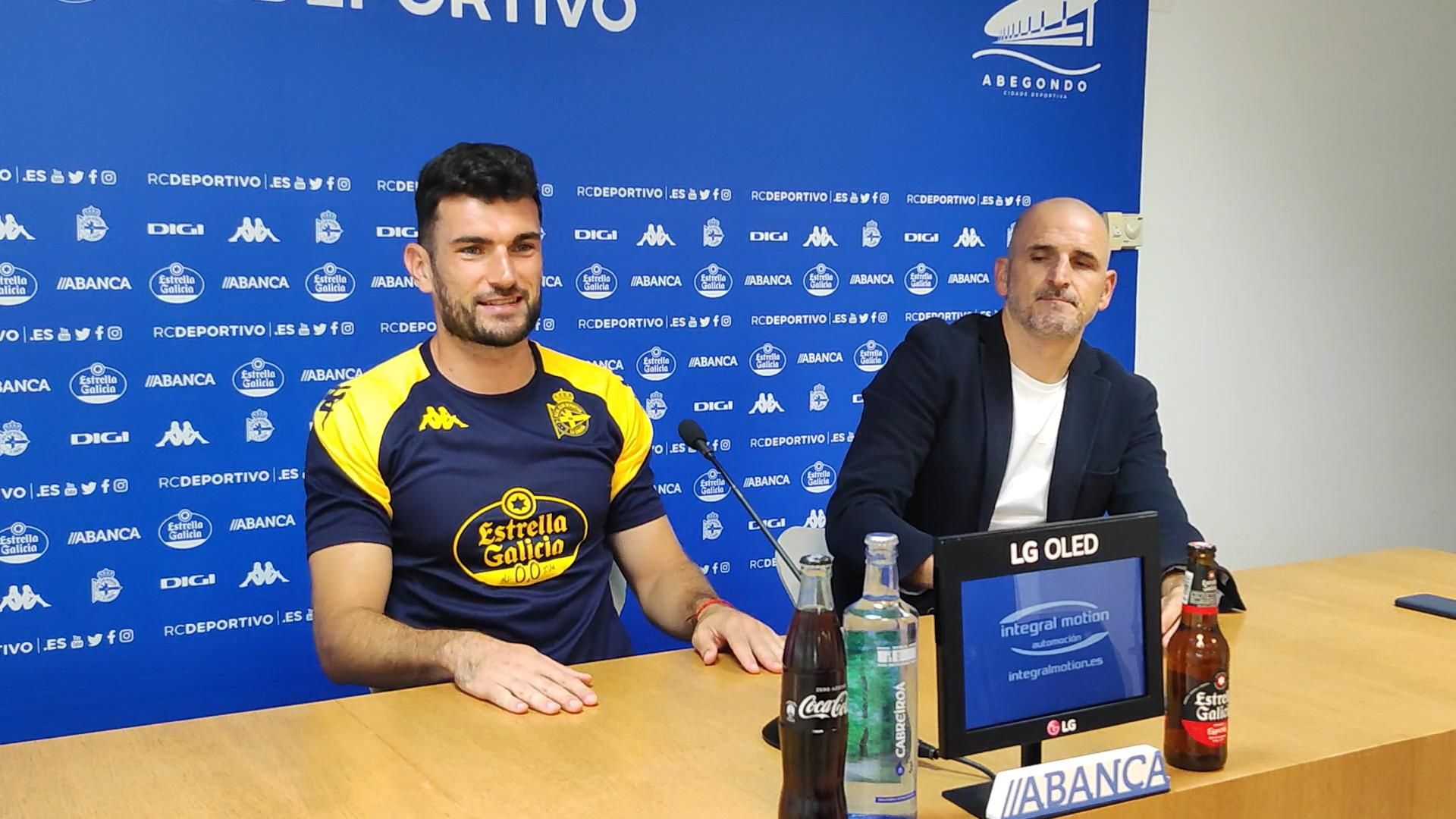  Rueda de prensa de presentación de Pablo Vázque.